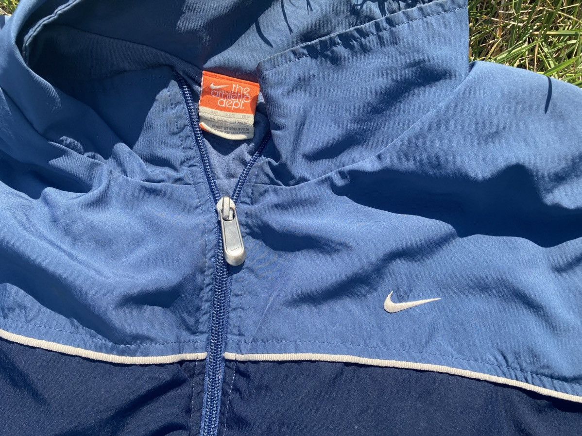 Nike × Vintage Nike Athletic Dept 2000s Bomber Size US XXL / EU 58 / 5 - 4 Thumbnail