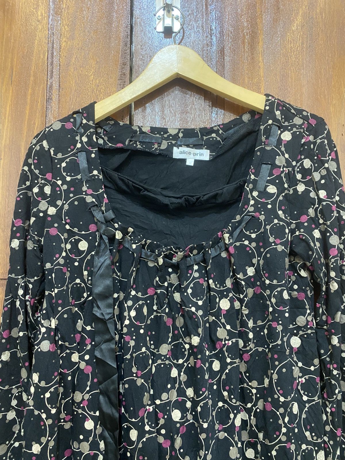 Japanese Brand Alice Prin Kawai Longsleeve Shirt Vkei Y2K Gothic Japan Size L / US 10 / IT 46 - 2 Thumbnail