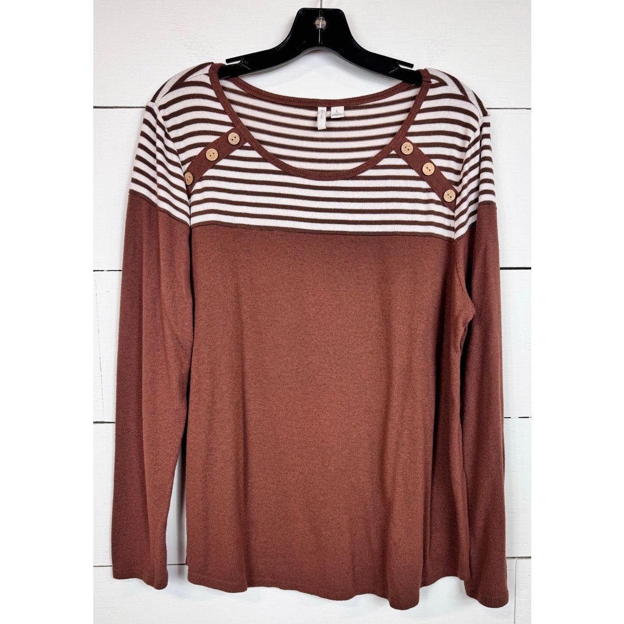 Other Cato Long Sleeve Blouse Women's Size Large Size L / US 10 / IT 46 - 1 Thumbnail