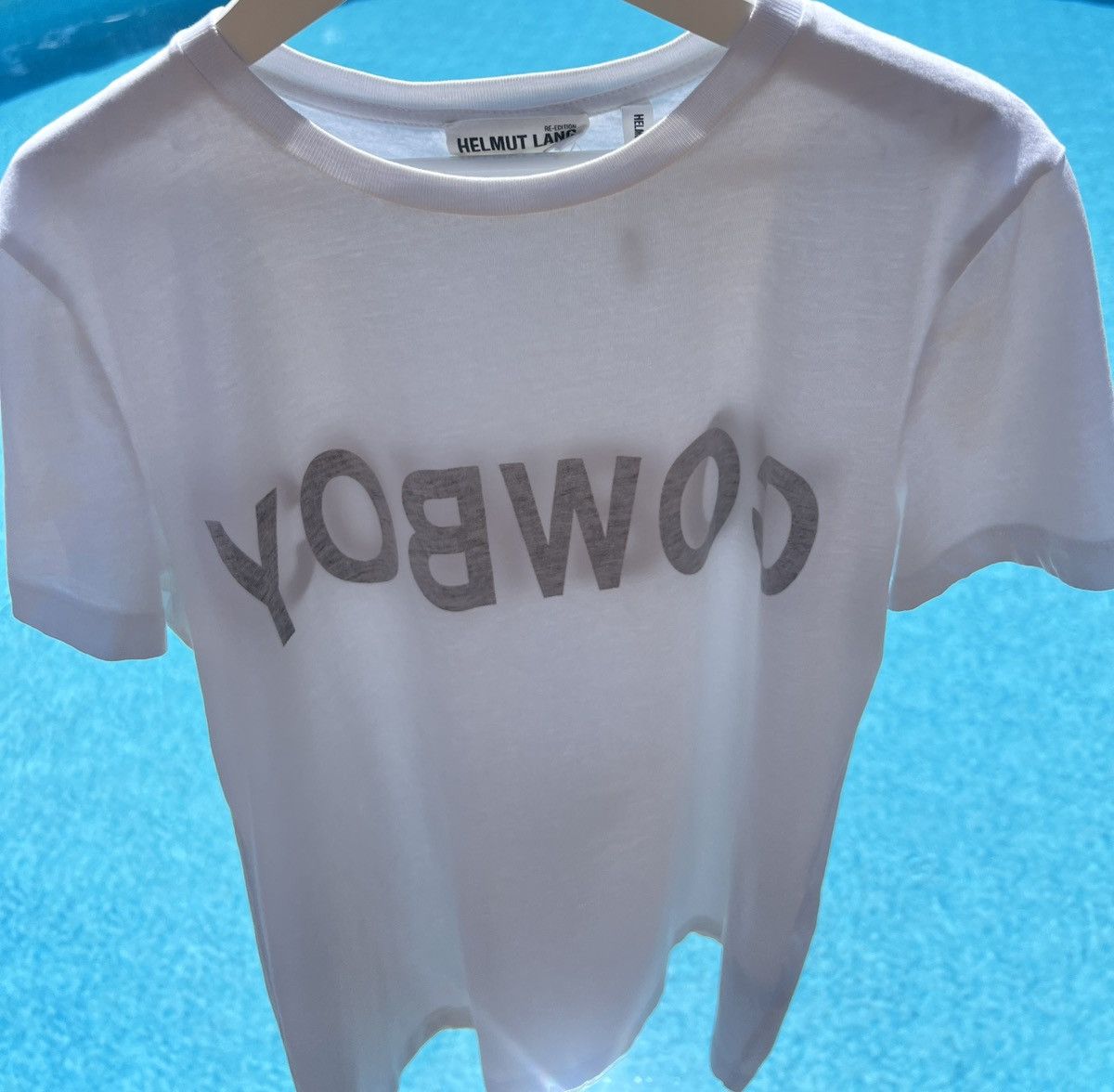 Helmut Lang Helmut Lang 2017 Re Edition Cowboy Tee Size US S / EU 44-46 / 1 - 1 Thumbnail