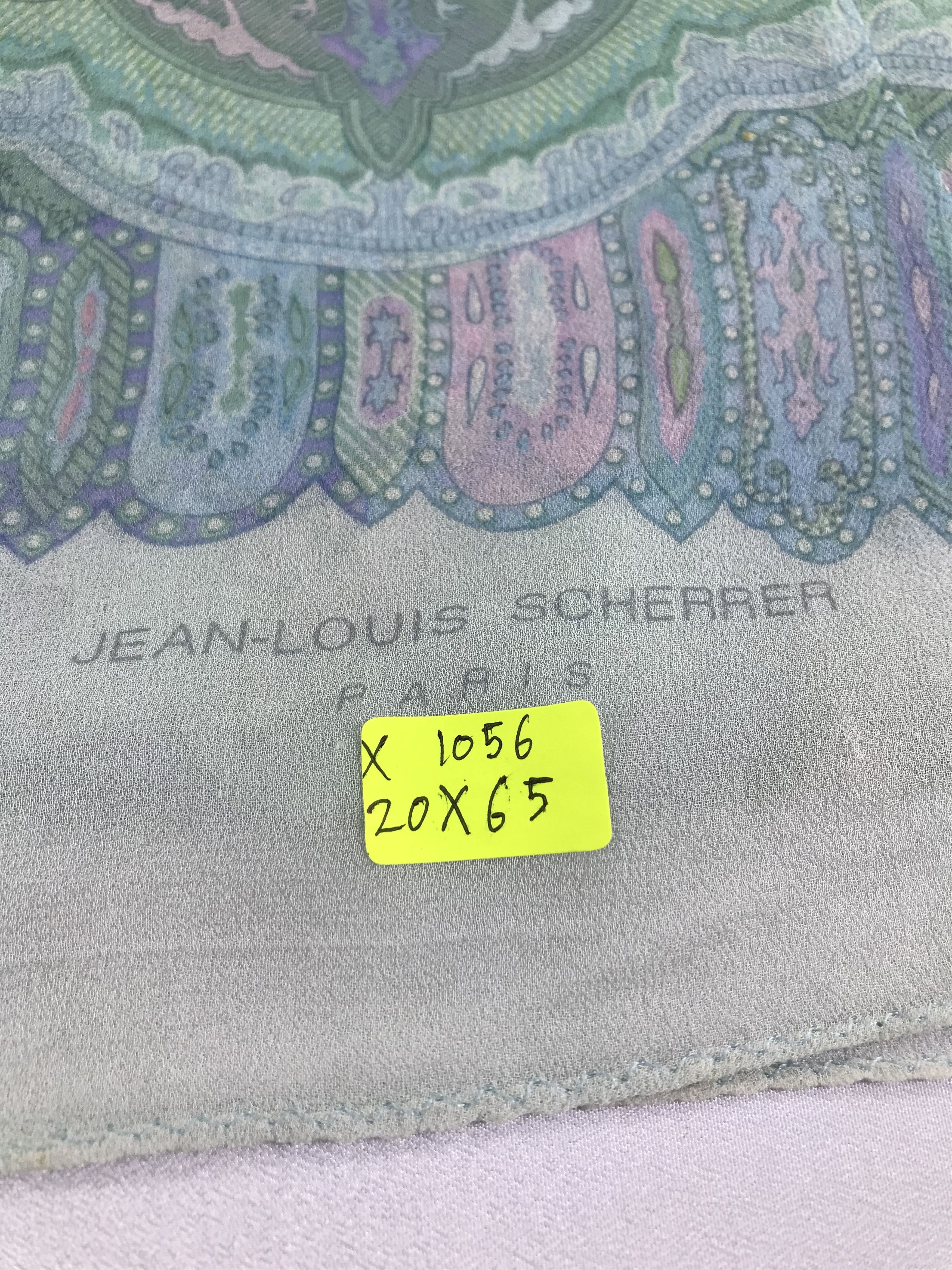 Jean-Louis Scherrer Vintage Jean Louis Scherrer Silk Scarf Size ONE SIZE - 6 Thumbnail