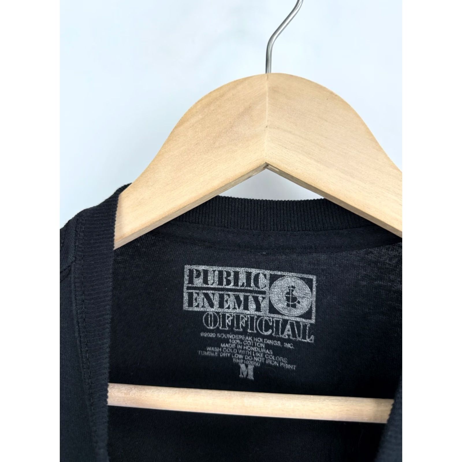 Vintage Public Enemy Y2K State of the Union STFU T-Shirt M Black Mens Shirt Size US M / EU 48-50 / 2 - 6 Thumbnail