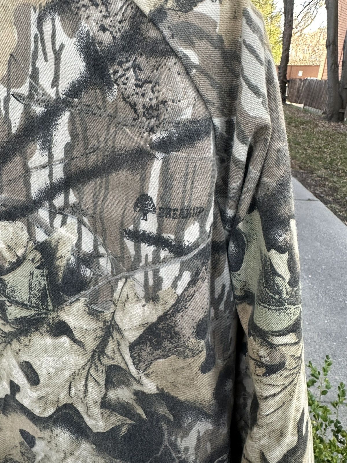 Field & Stream Vintage Field & Stream Mossy Oak Breakup Camo Bomber Jacket Size US XXL / EU 58 / 5 - 3 Thumbnail