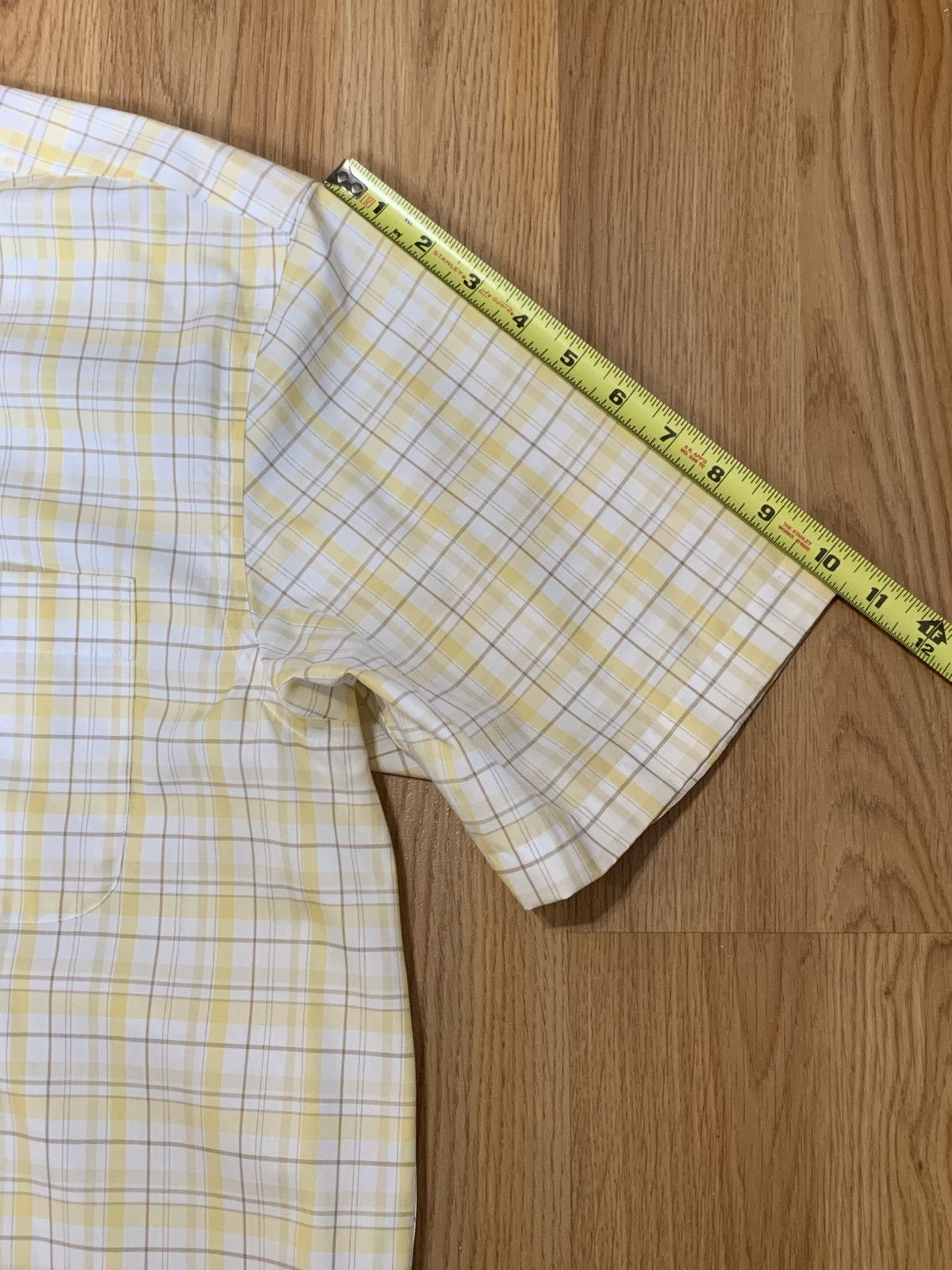 Eddie Bauer SzL-Eddie Bauer Relaxed Fit Short Sleeve Button Up Plaid Size US L / EU 52-54 / 3 - 9 Thumbnail