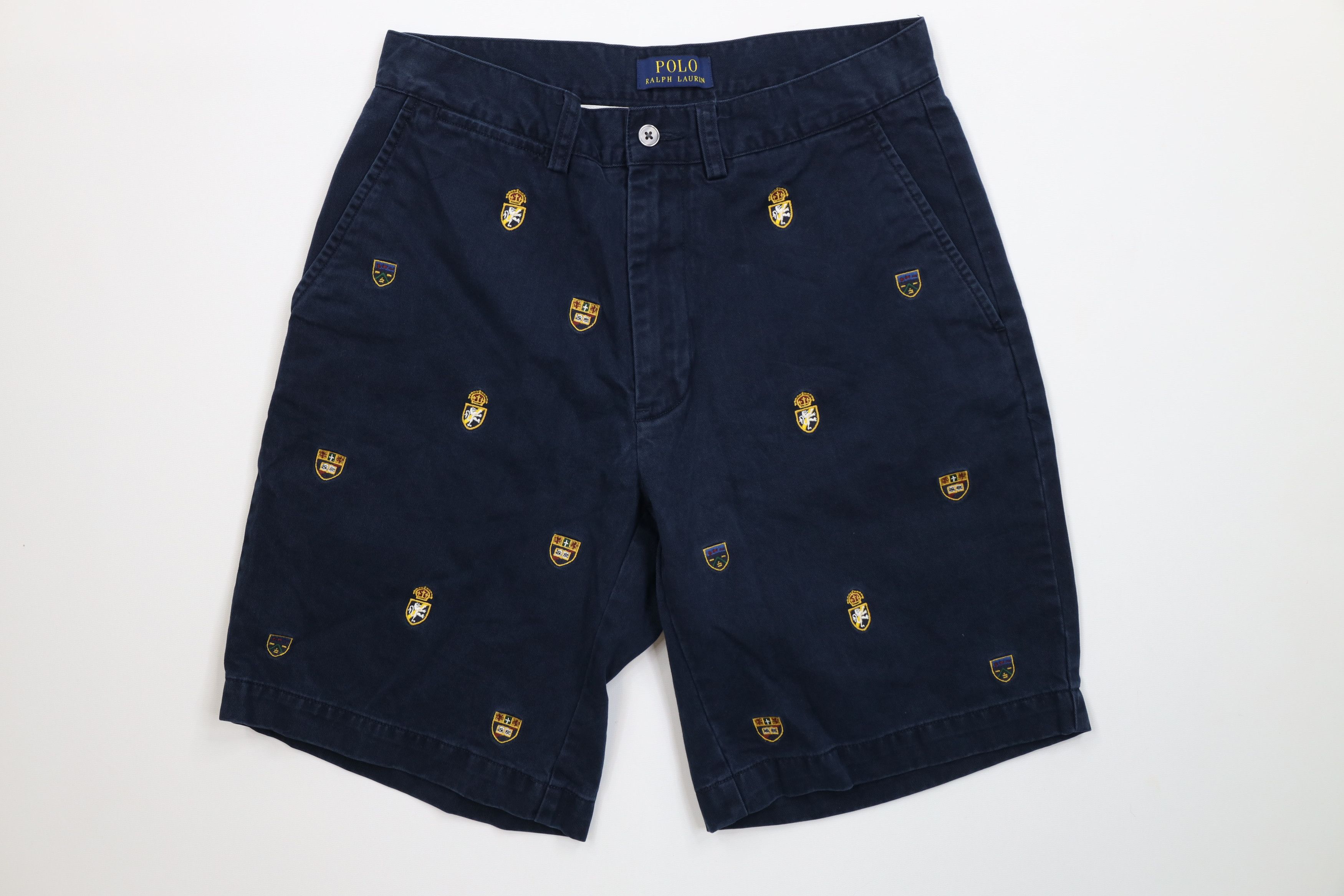 Ralph Lauren Vintage Y2K Ralph Lauren All Over Print Chino Shorts Cotton Size US 29 - 1 Thumbnail