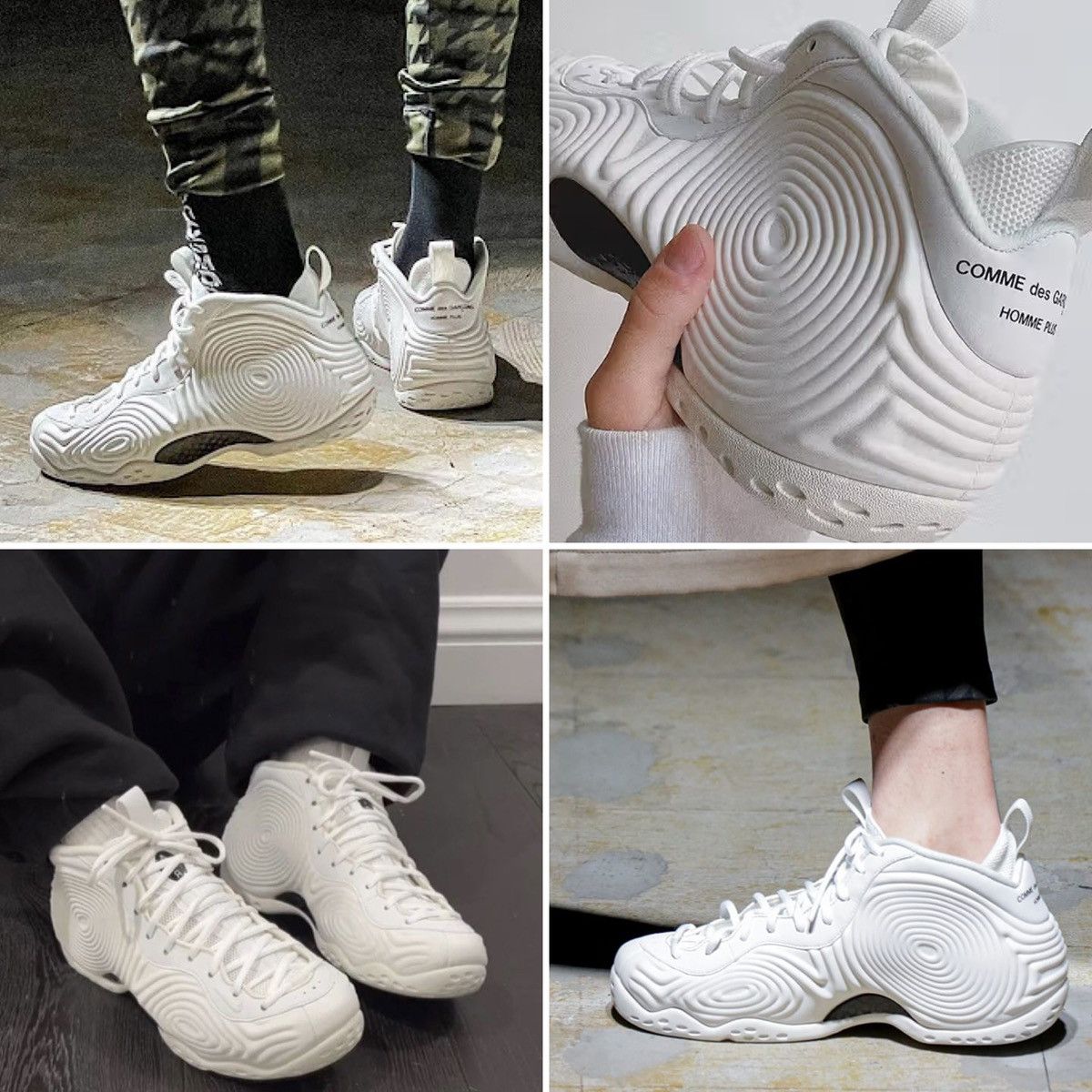 Comme des Garcons Homme Plus Comme des Garçons Homme Plus X Nike Foamposite Size US 9 / EU 42 - 9 Thumbnail