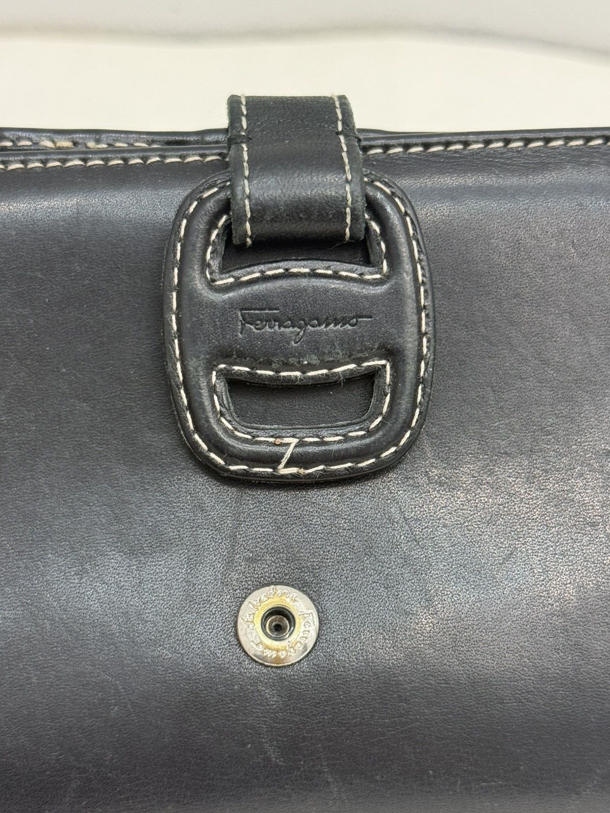 Salvatore Ferragamo Salvatore Ferragamo Black Leather Wallet Size ONE SIZE - 2 Thumbnail