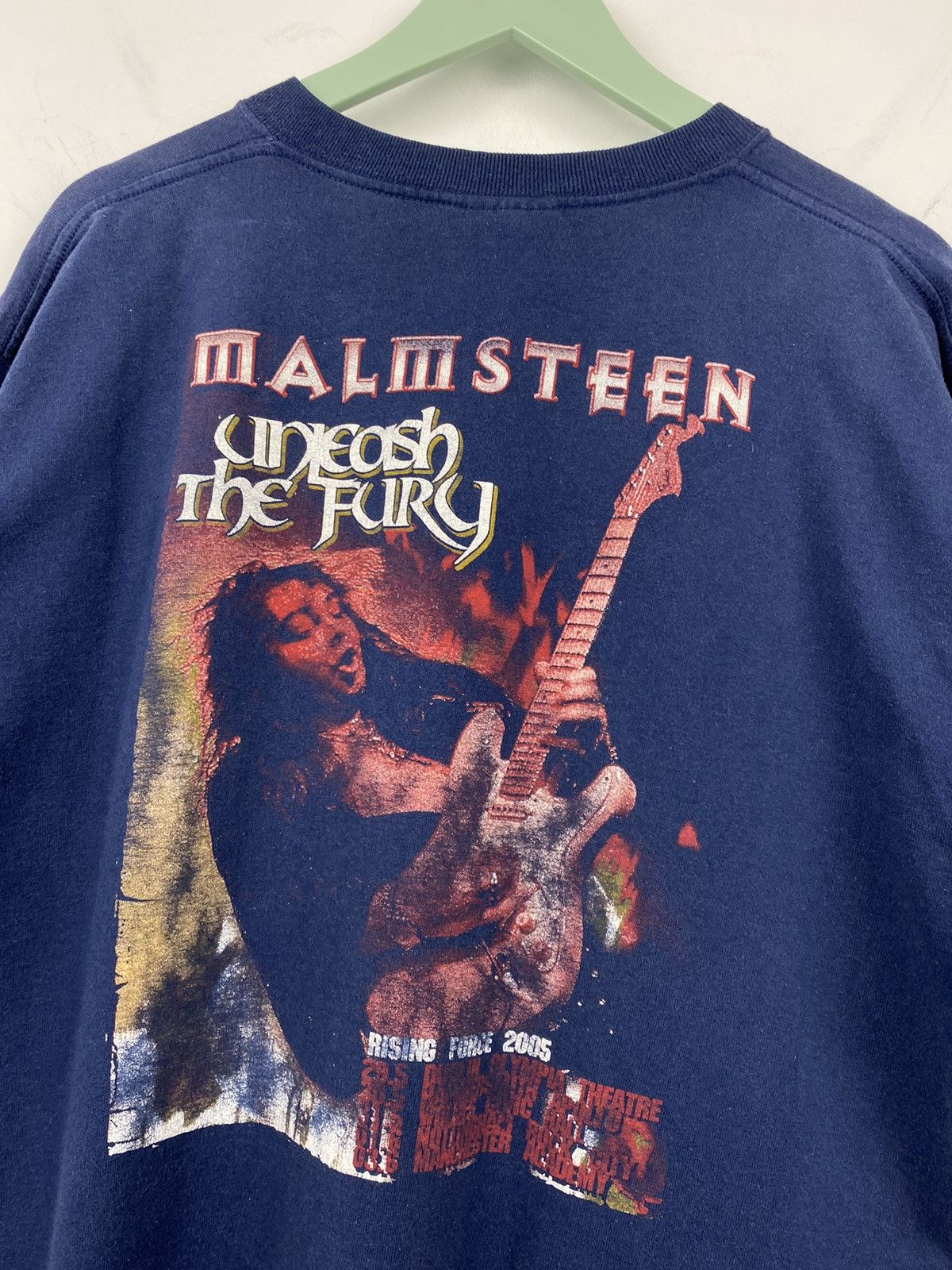 Band Tees Vintage Yngwie Malmsteen 2005 T Shirt Alice Cooper Marduk Size US L / EU 52-54 / 3 - 8 Thumbnail