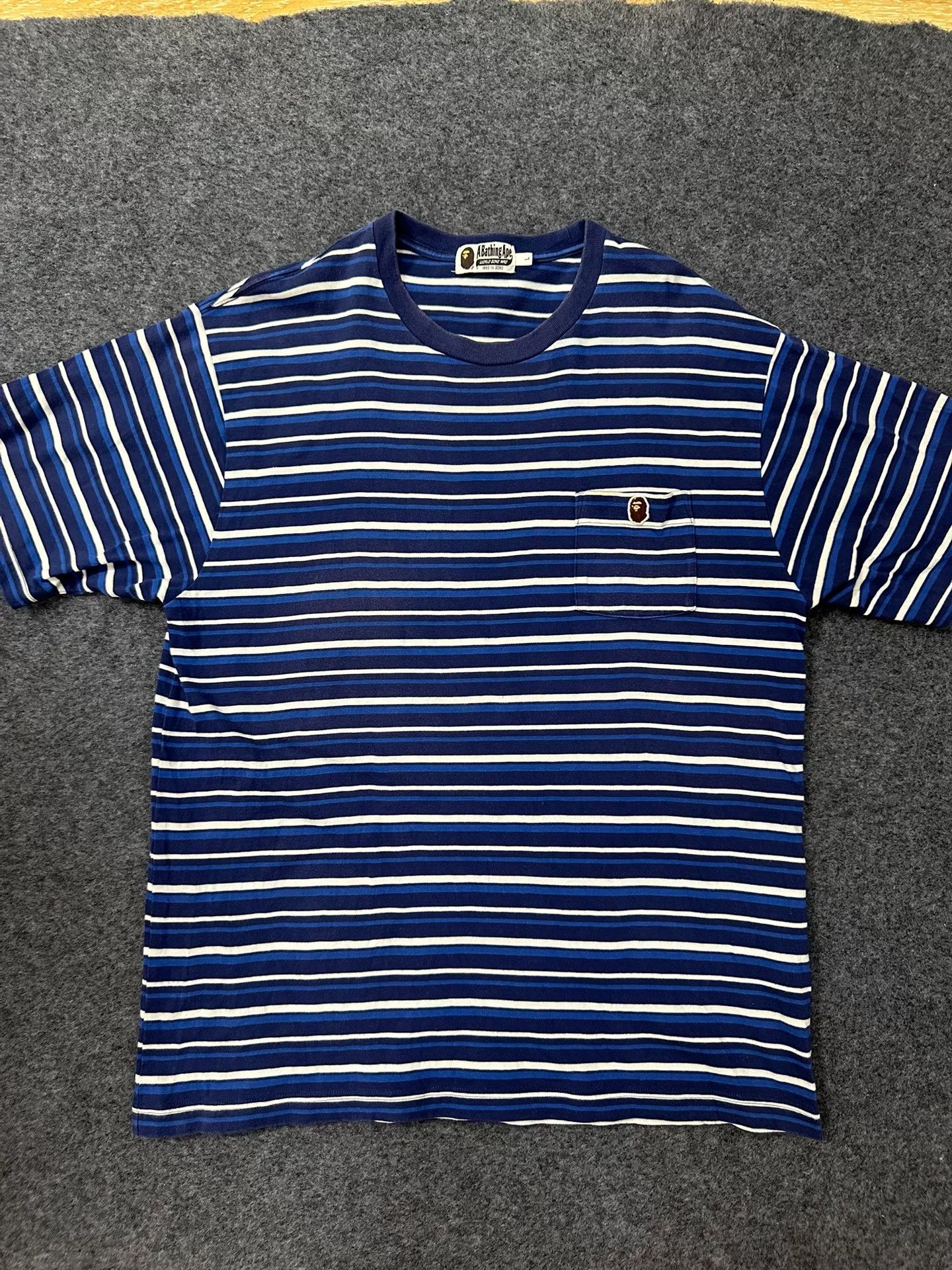 Bape Bape T Multi Shark T-Shirt Casual Size US L / EU 52-54 / 3 - 1 Thumbnail