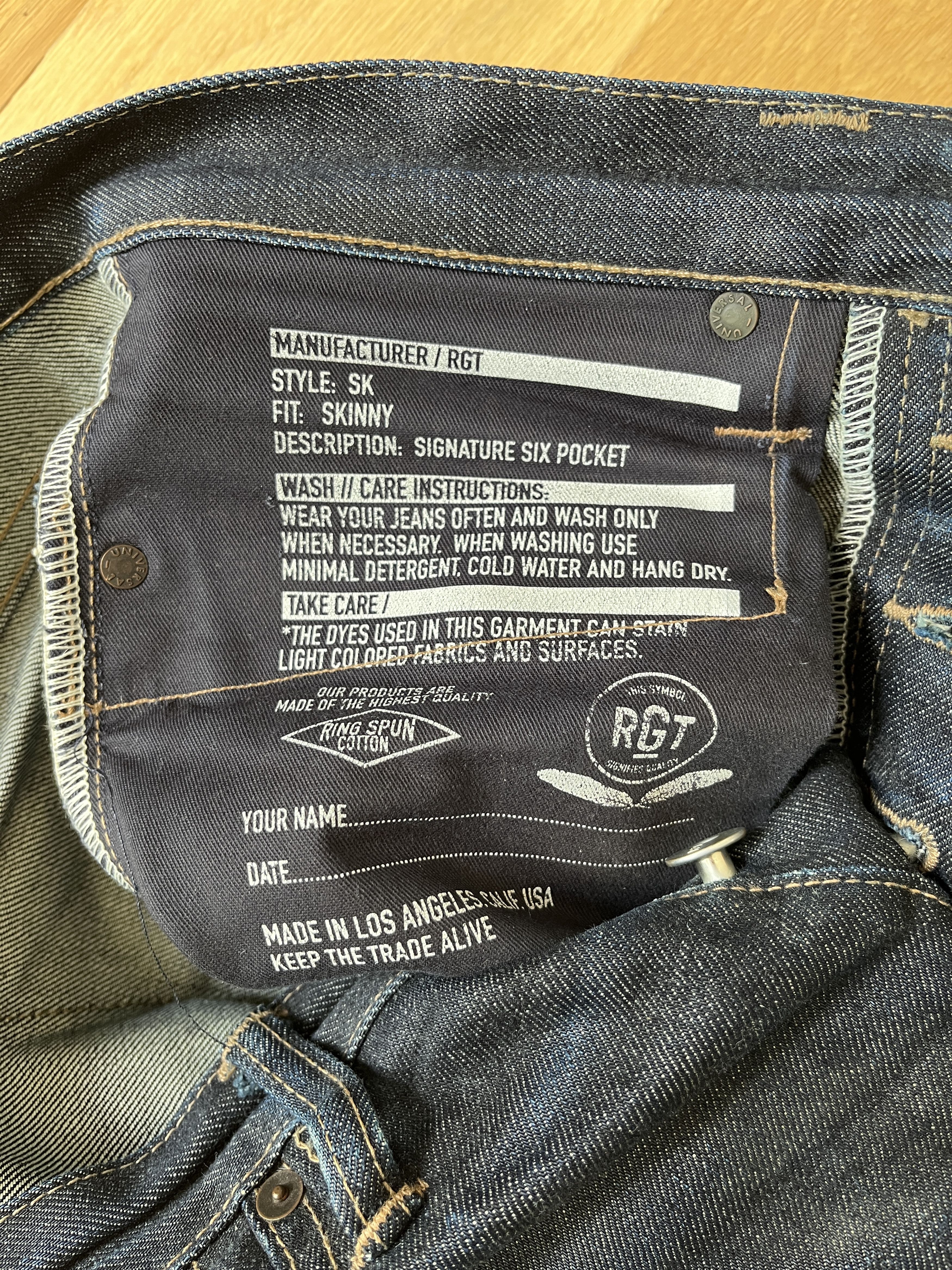 Rogue Territory Rogue Territory / RGT SK Denim Size US 29 - 4 Thumbnail