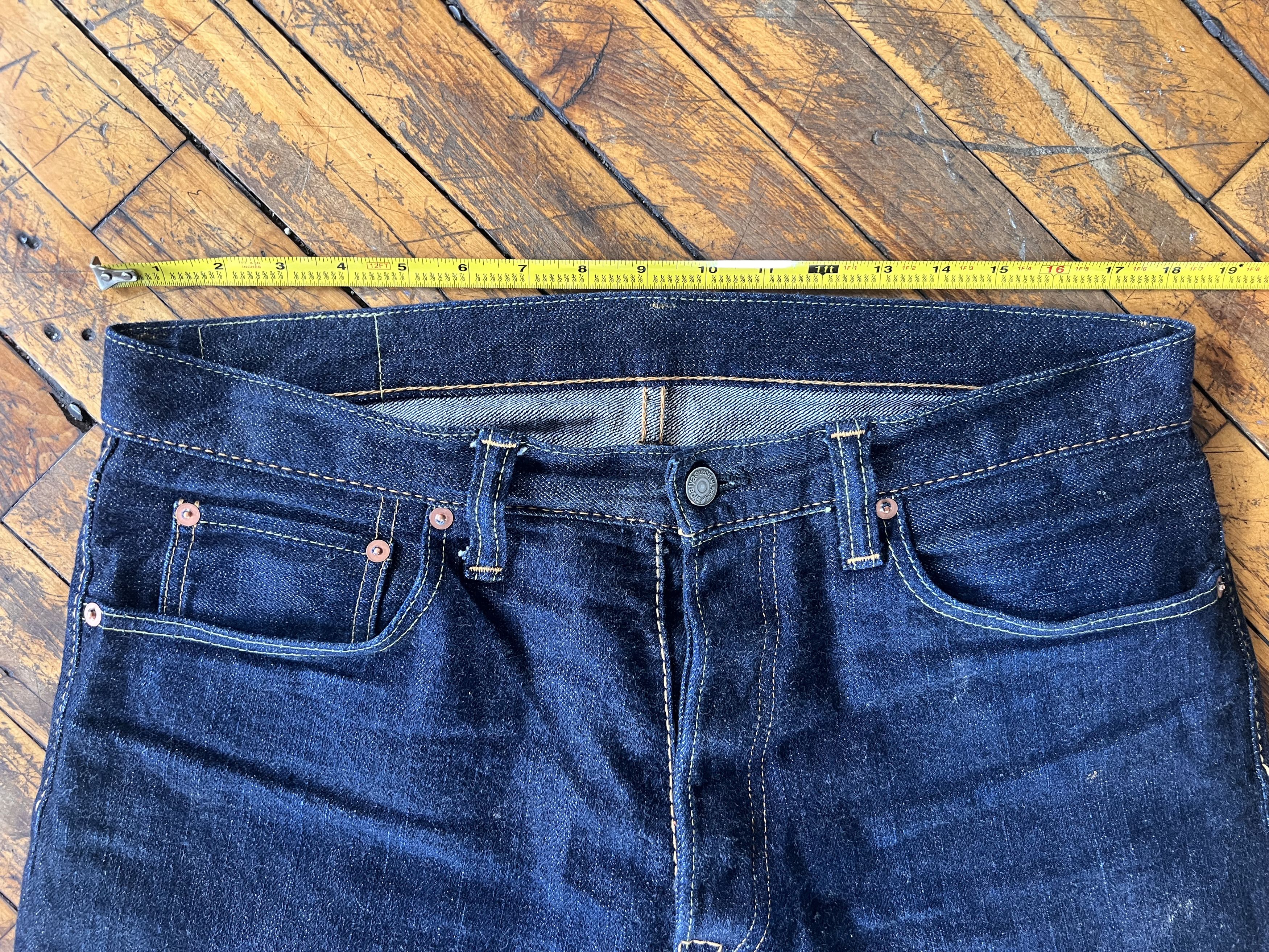 Blue In Green × Pure Blue Japan Pure Blue Japan x Blue in Green XX-003 Regular Straight Blue Size US 34 / EU 50 - 5 Thumbnail