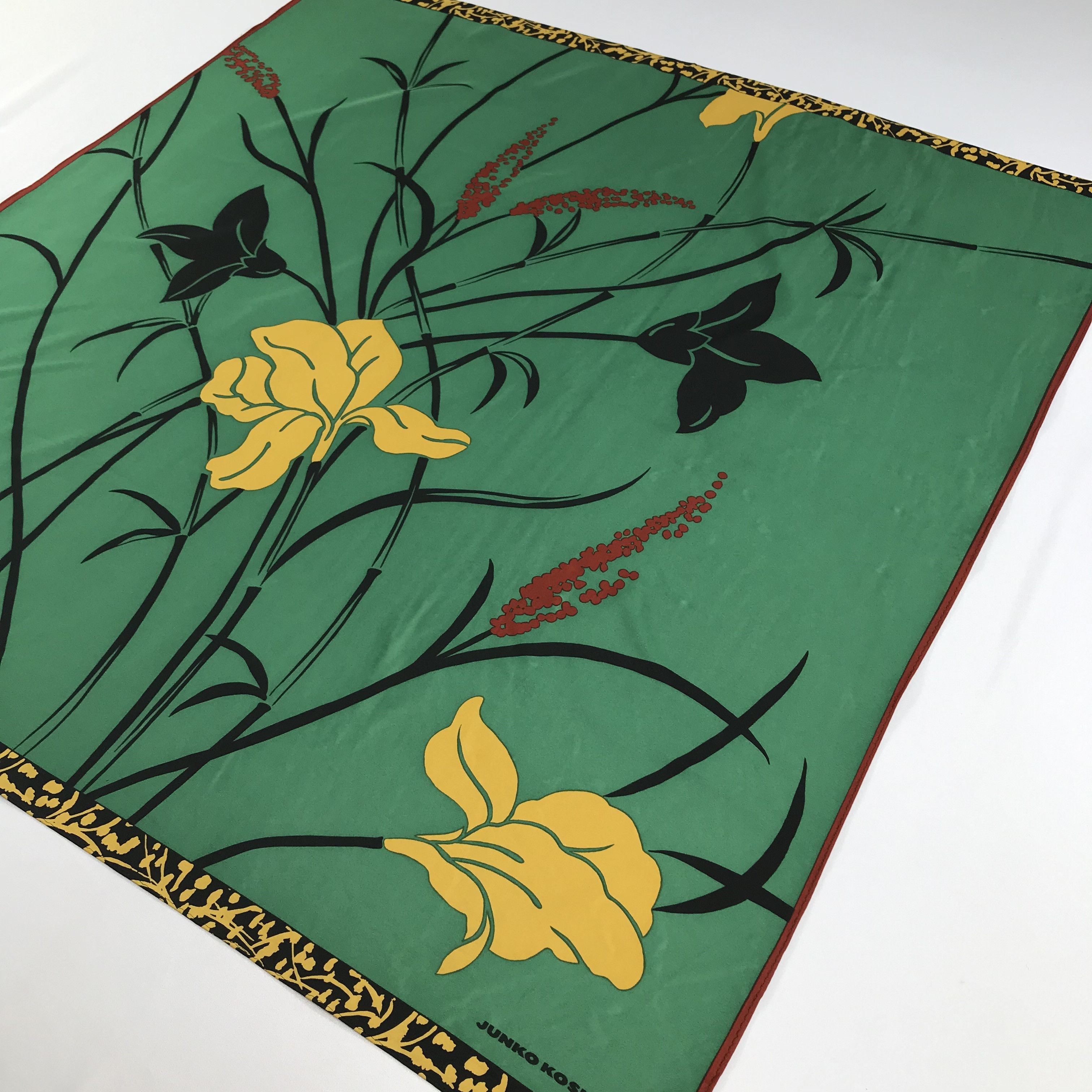 Mr. Junko Junko Koshino Floral Scarf M192 Size ONE SIZE - 4 Thumbnail