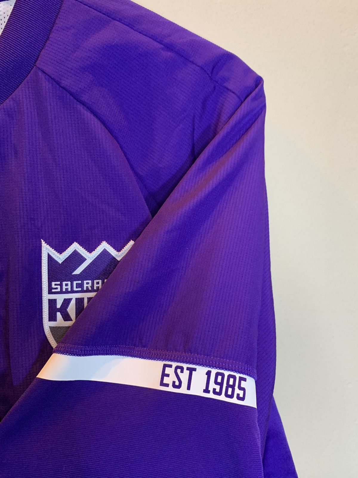 Adidas *RARE* Sacramento Kings NBA Adidas Team Issue Warm-Up Jacket Size US XXL / EU 58 / 5 - 5 Thumbnail