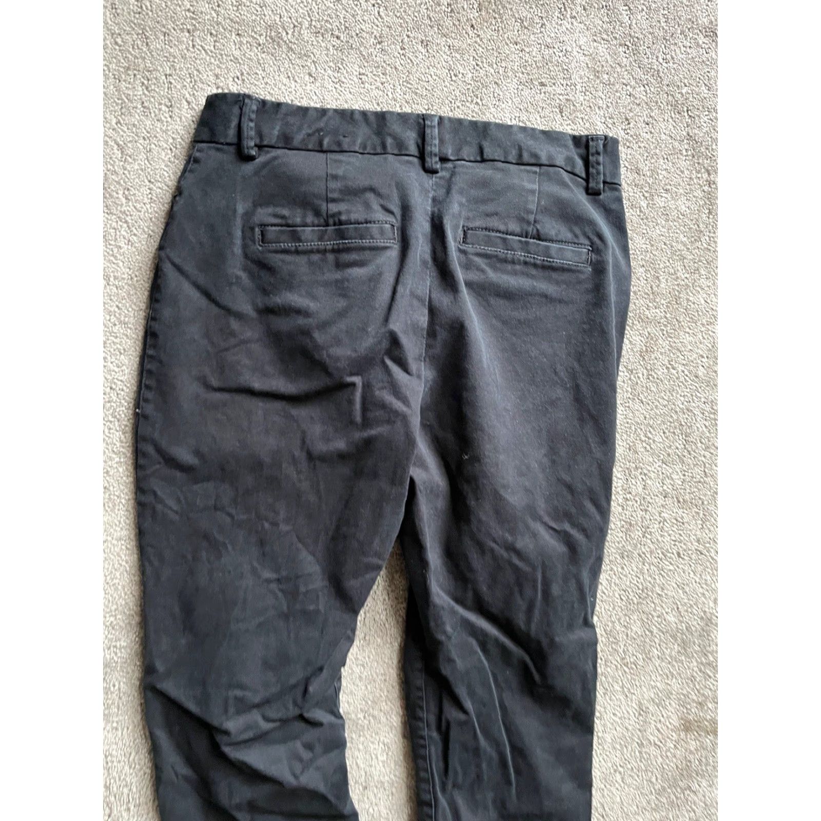 Express Express Black Stretch Skinny Chino Pants 2R Slim Women Dress Pants Size 26" / US 2 / IT 38 - 4 Thumbnail
