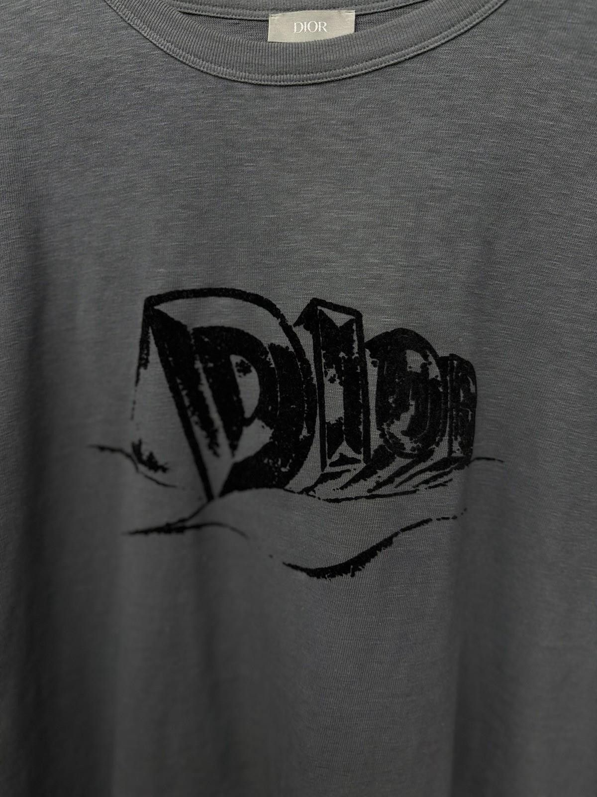 Dior Dior Grey Tee Shirt Men’s Size (XL) $950 Retail Authentic Size US XL / EU 56 / 4 - 6 Thumbnail