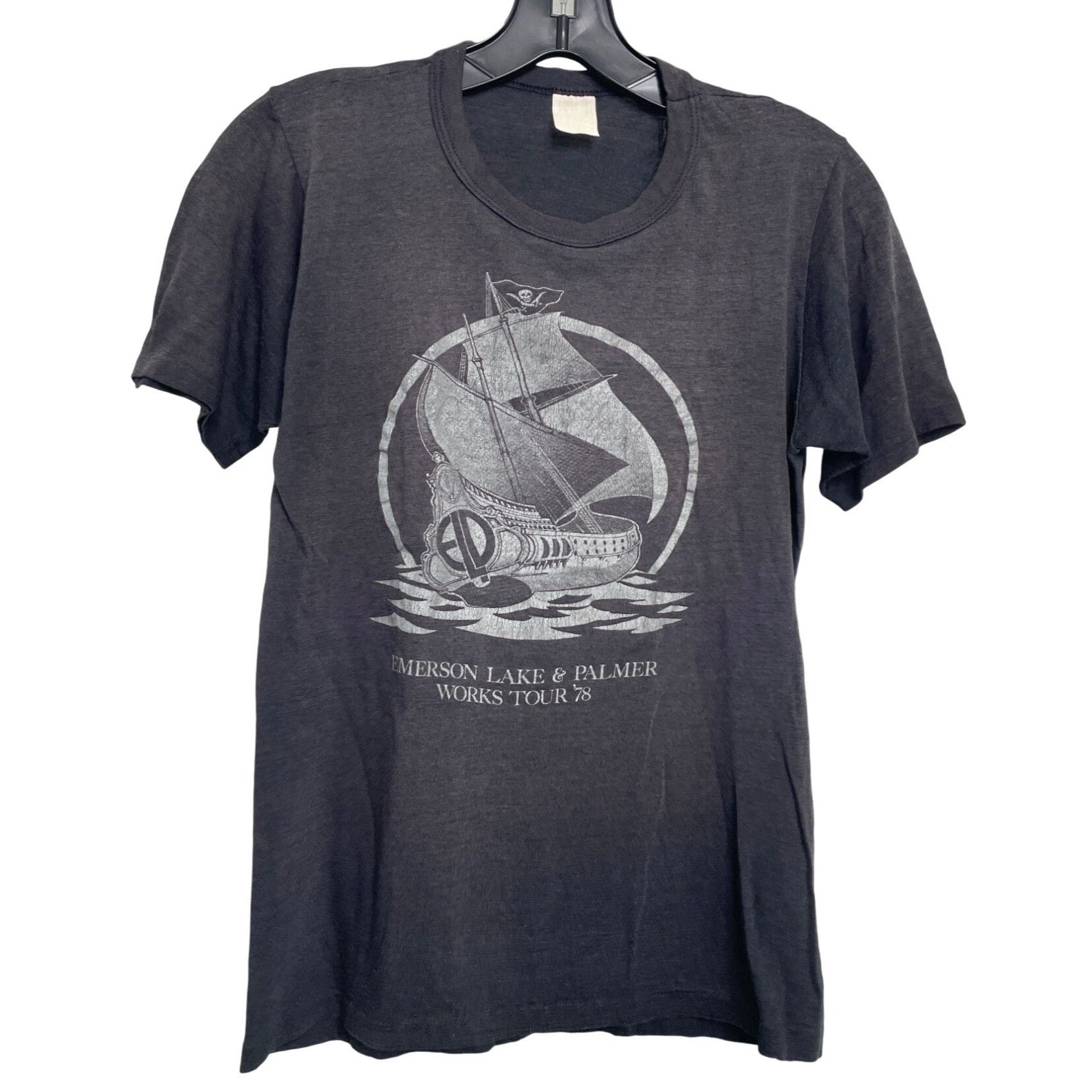 Other RARE Vintage 70s ELP EMERSON LAKE PALMER PIRATE SHIP 1978 TO Size US XS / EU 42 / 0 - 2 Thumbnail