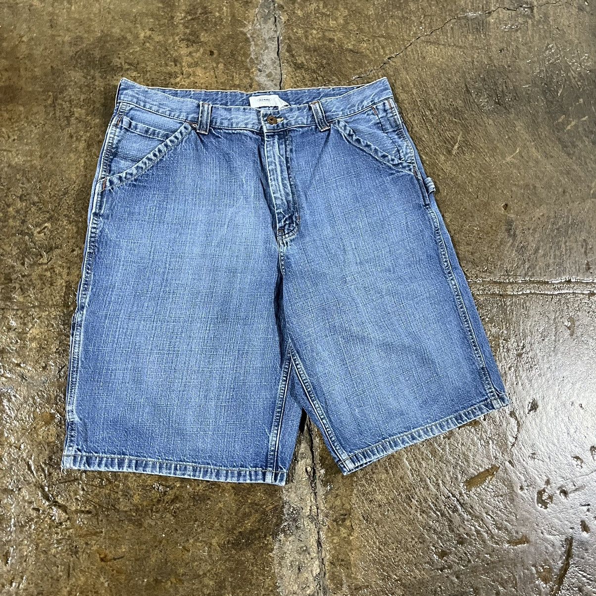 Carhartt × JNCO × Vintage Crazy Y2K Old Navy Carpenter Jorts Baggy Skater Shorts JNCO Size US 36 / EU 52 - 6 Thumbnail