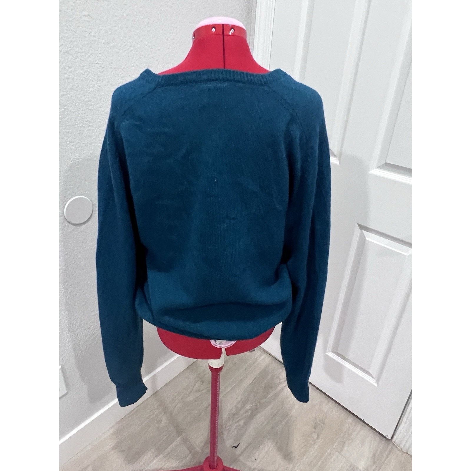 Other John Martin Men’s Wool Blend Green Preppy Academia pullover Size US L / EU 52-54 / 3 - 7 Thumbnail