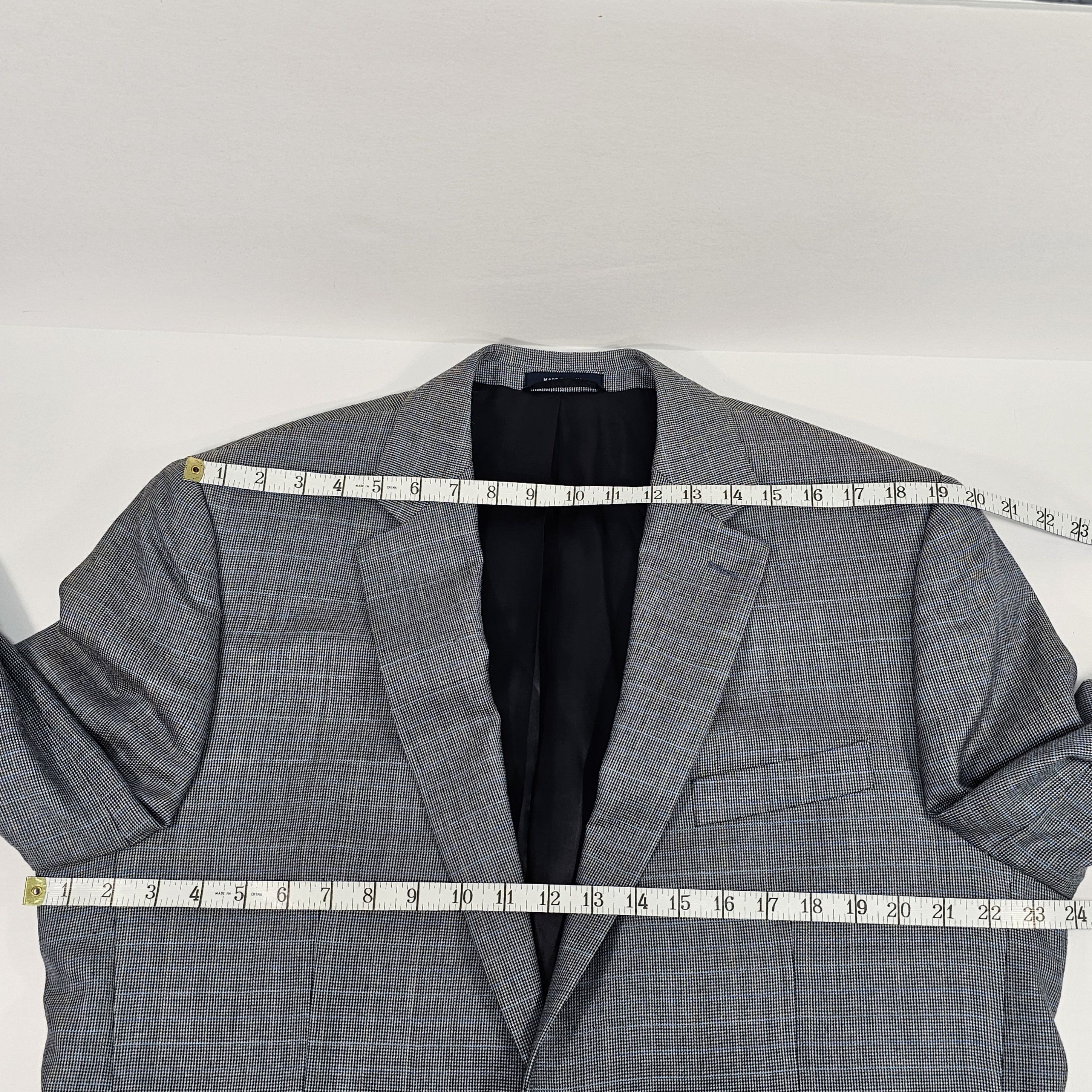 Ralph Lauren Ralph Ralph Lauren Men's Blazer Silk Wool Blend Size 44L - 7 Thumbnail