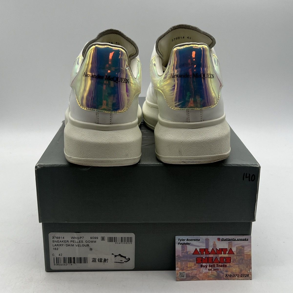 Alexander McQueen Alexander McQueen Oversized Platform Womens Sneakers Size US 8.5 / EU 41-42 - 3 Thumbnail