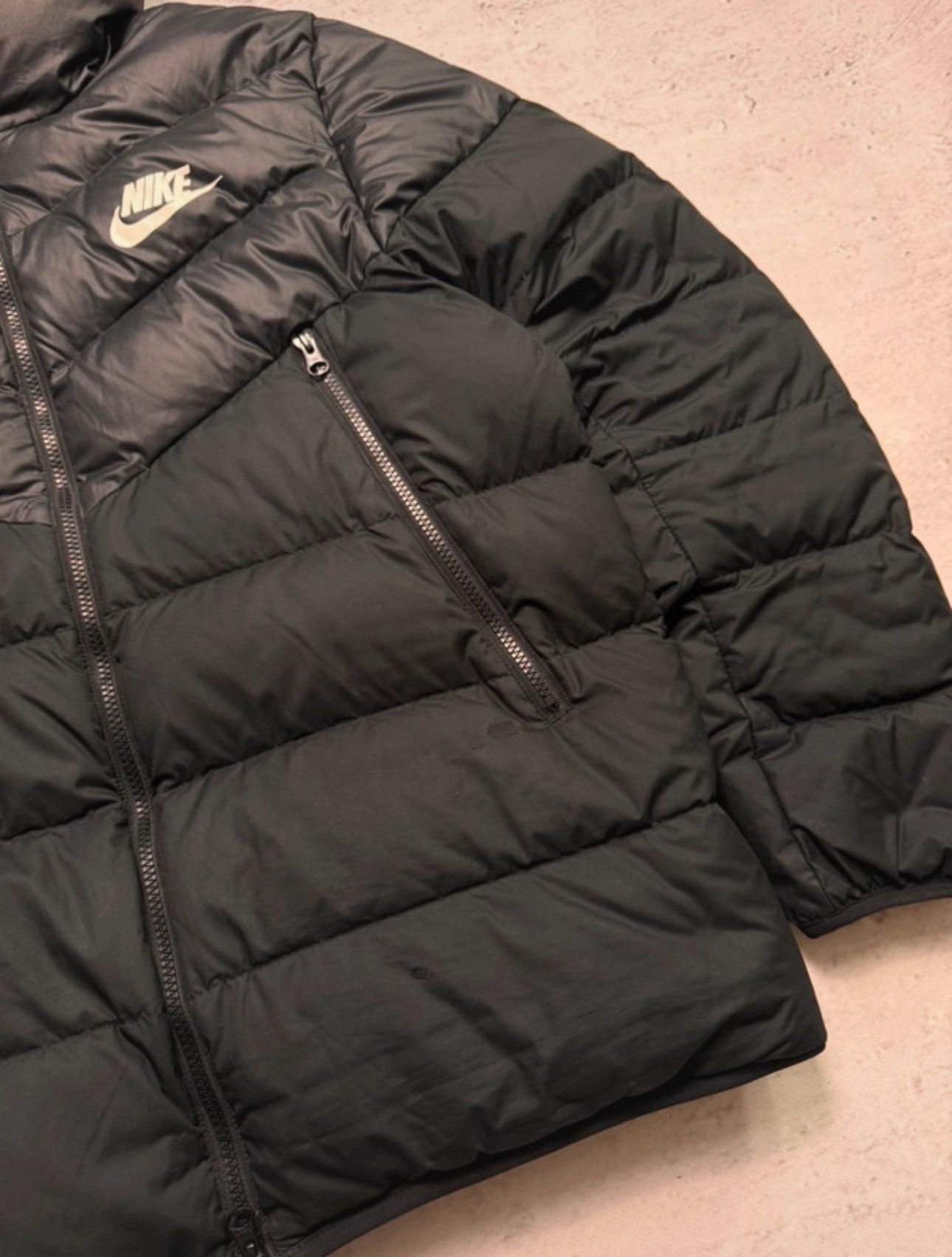 Nike × Nike ACG NIKE PUFFER DOWN BASIC LOGO OVERSIZE NYLON JACKET Size US L / EU 52-54 / 3 - 5 Thumbnail