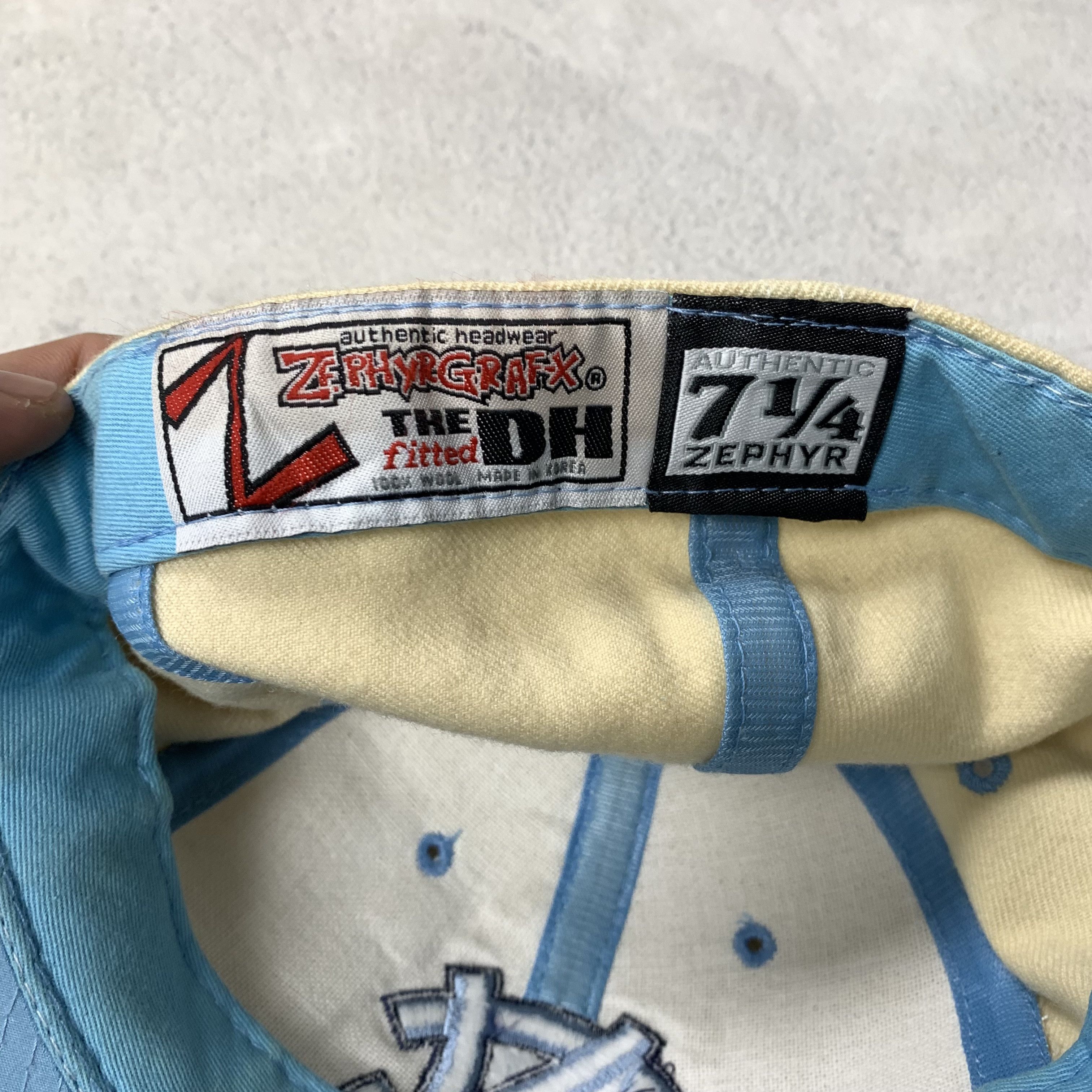 Vintage Vintage Zephyr North Carolina Hat Cap 7 1/4 Size ONE SIZE - 5 Thumbnail