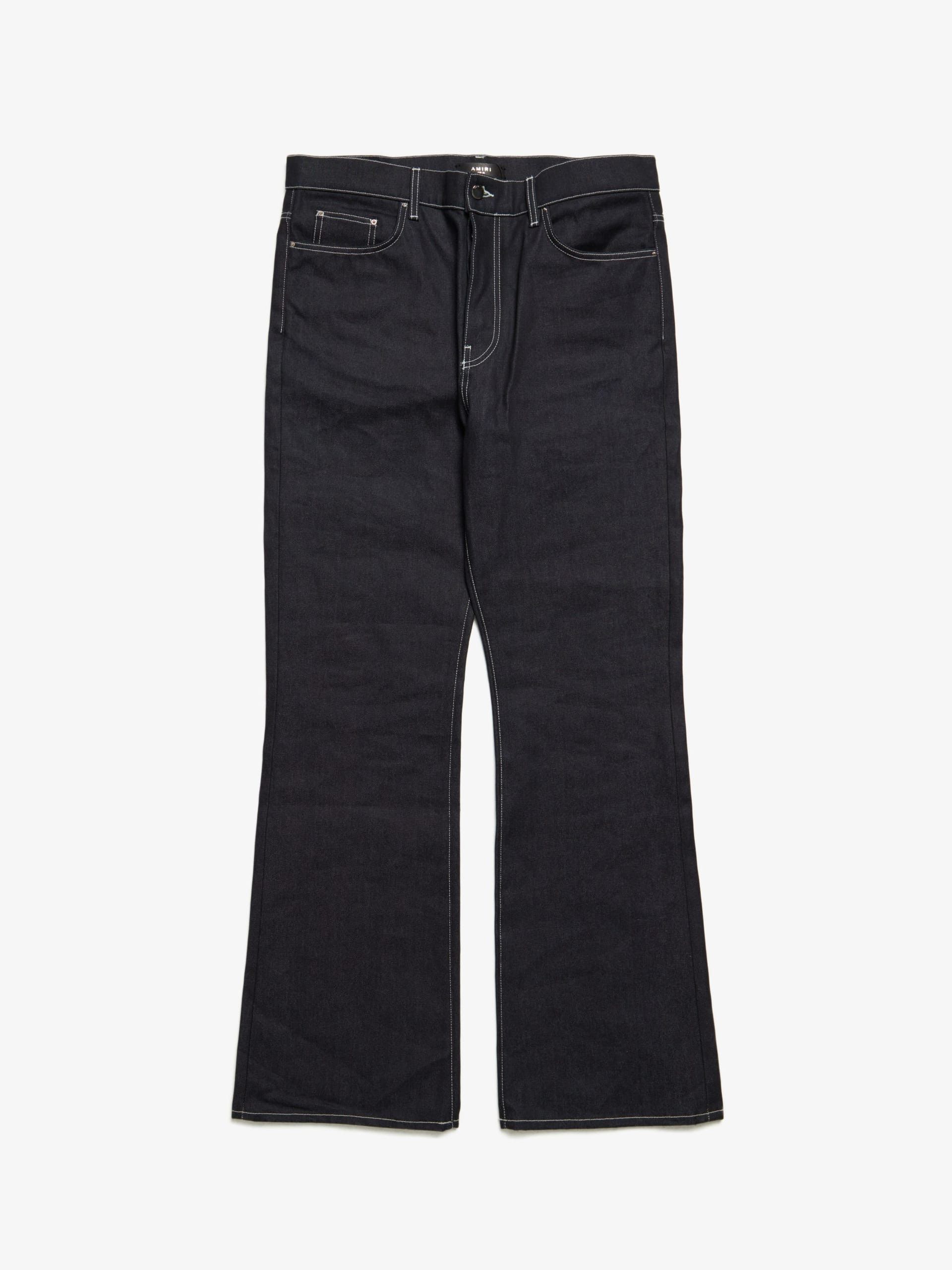 Amiri Navy Contrast Seamed Jeans Size US 36 / EU 52 - 1 Thumbnail