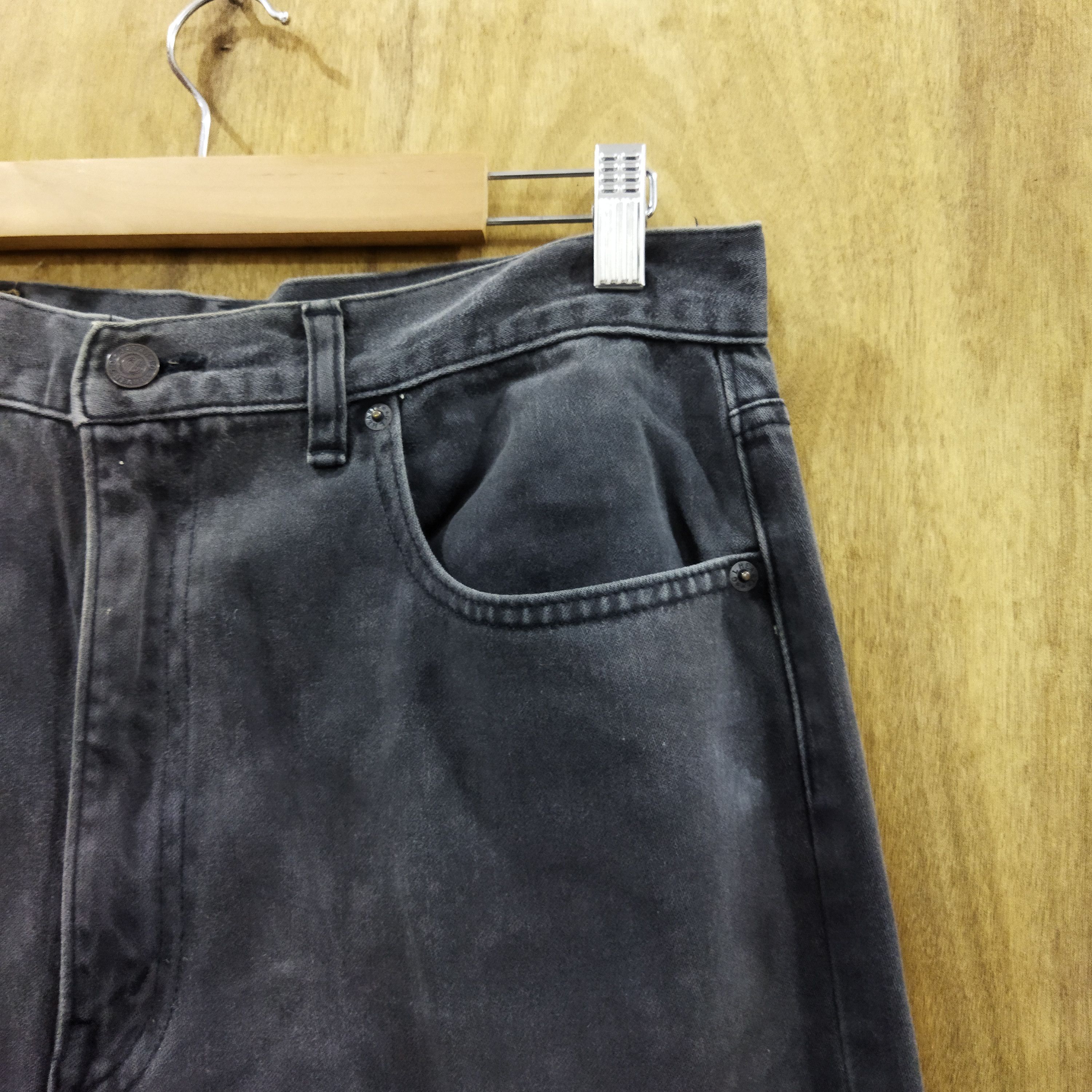 Japanese Brand GL HEART FADED BLACK JEANS PANTS Size US 32 / EU 48 - 5 Thumbnail