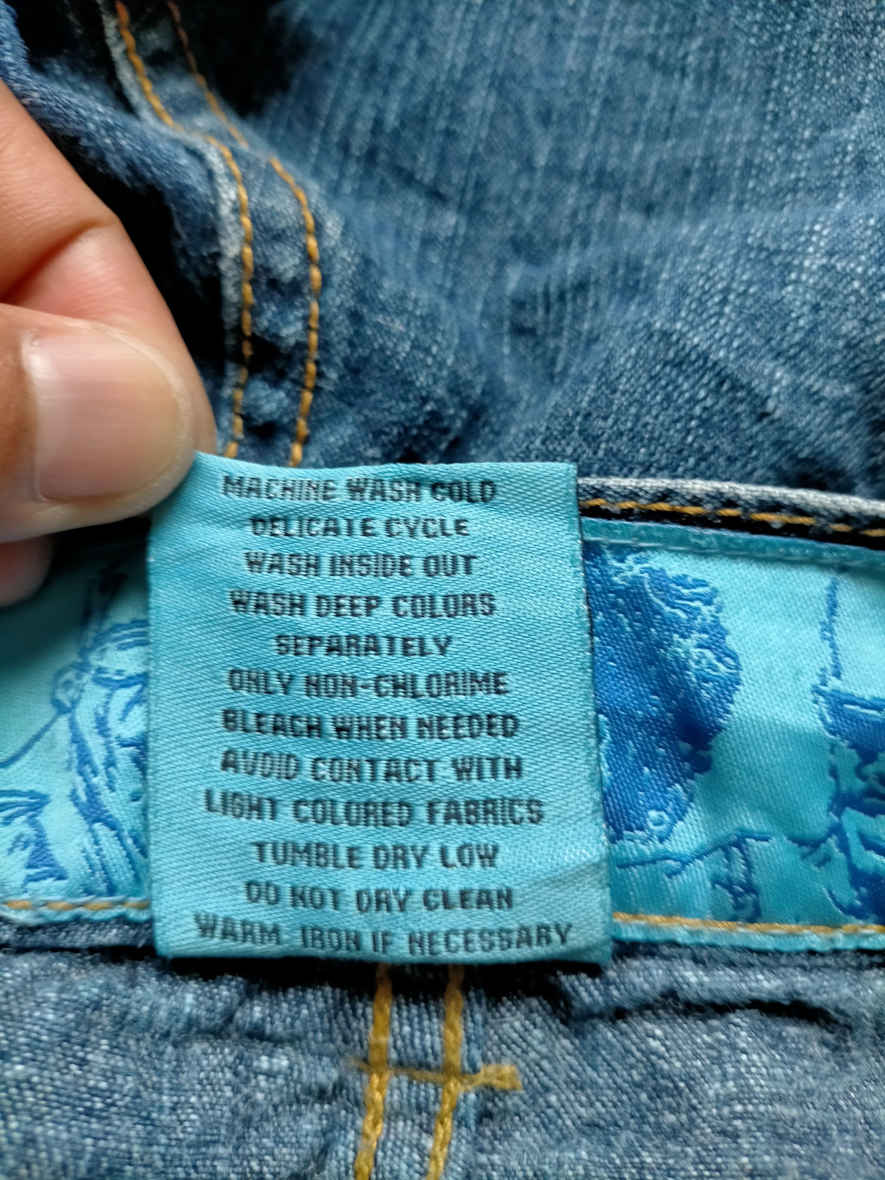 JNCO × Japanese Brand Akcess Baggy Vtg 90s Hip Hop Skate Style Denim Size US 34 / EU 50 - 22 Thumbnail