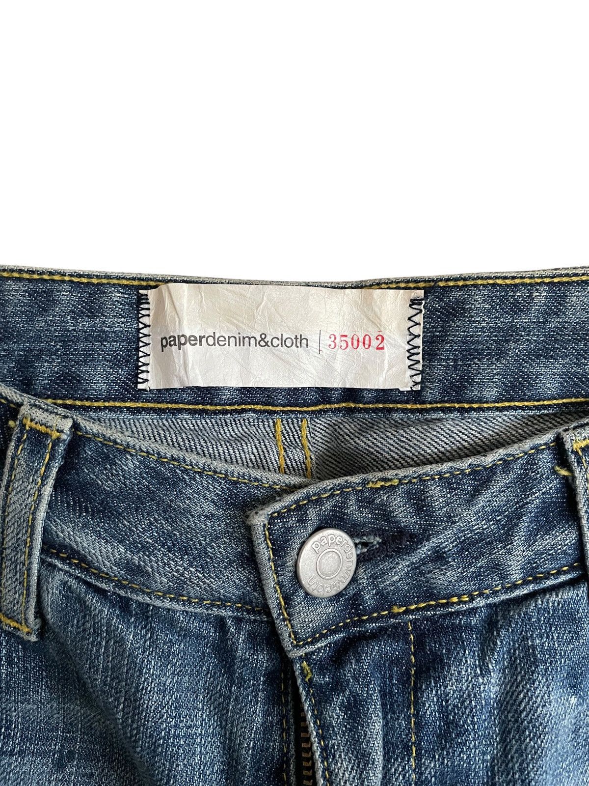 Paper Denim & Cloth Vintage Brand Paper Denim Painting Flared Jeans 2000s Size US 26 / EU 42 - 11 Thumbnail