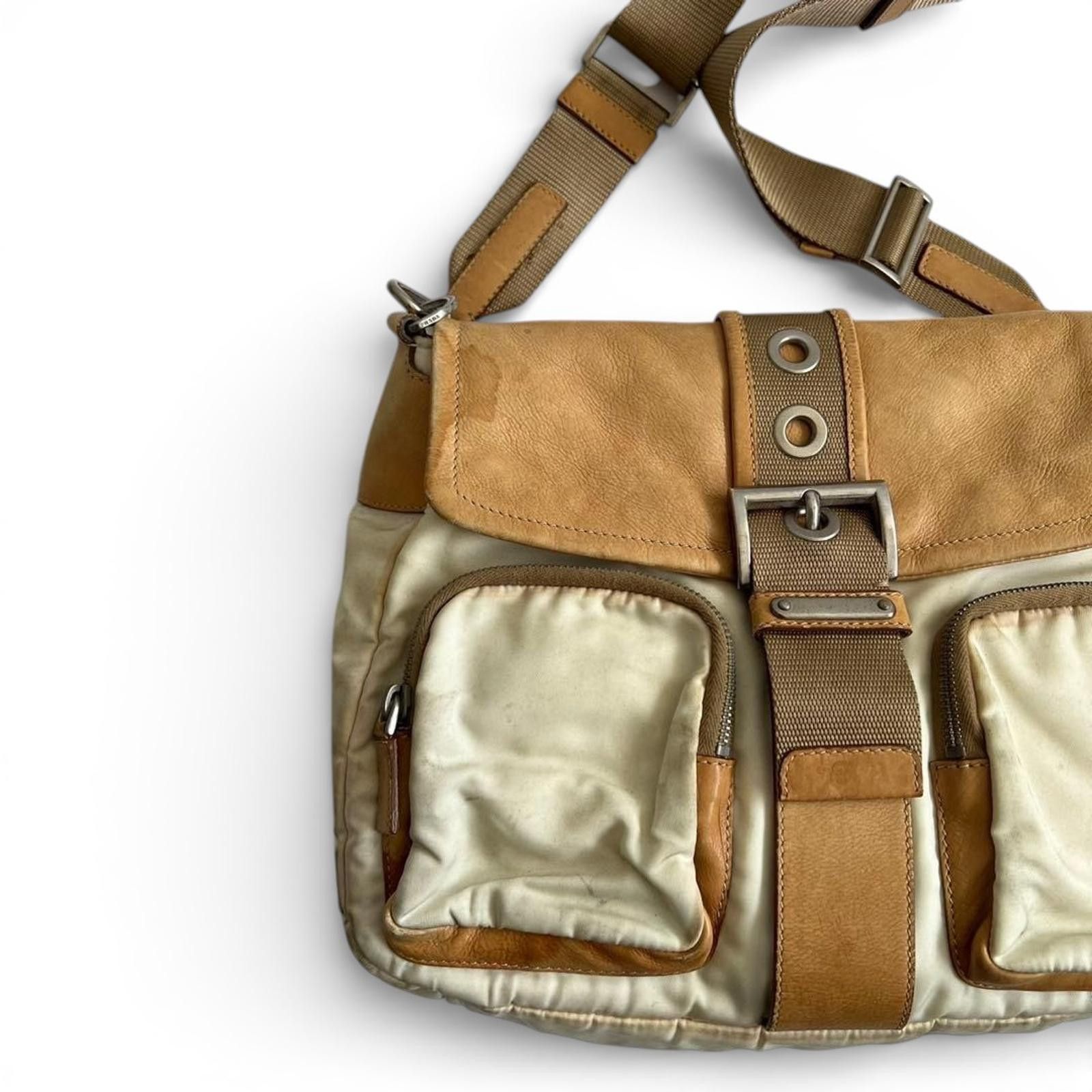 Prada Prada - Shoulder Bag Beige Size ONE SIZE - 3 Thumbnail