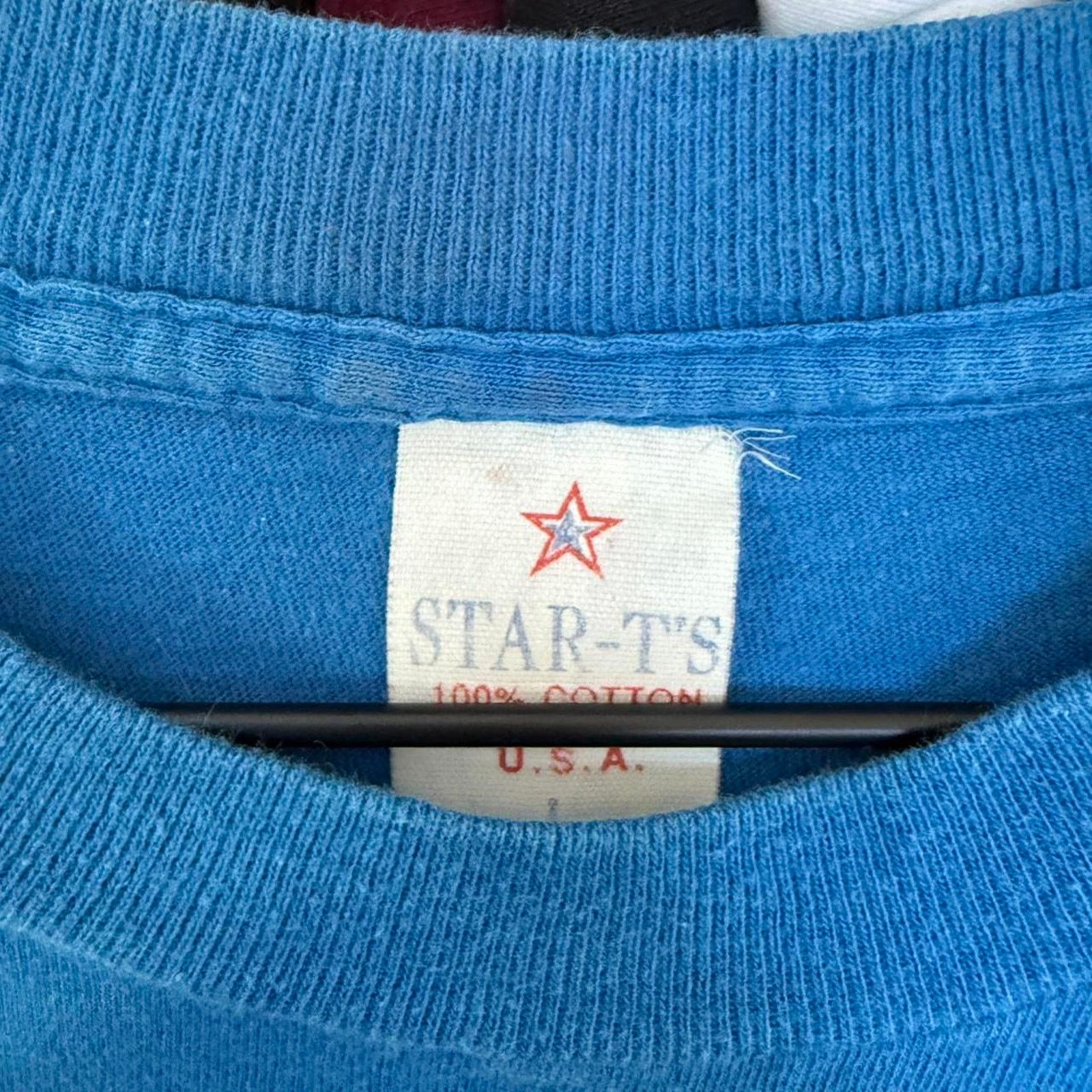 Other Vintage 90s Ensenada Mexico Tee In Blue Single Stitch Size US M / EU 48-50 / 2 - 3 Thumbnail