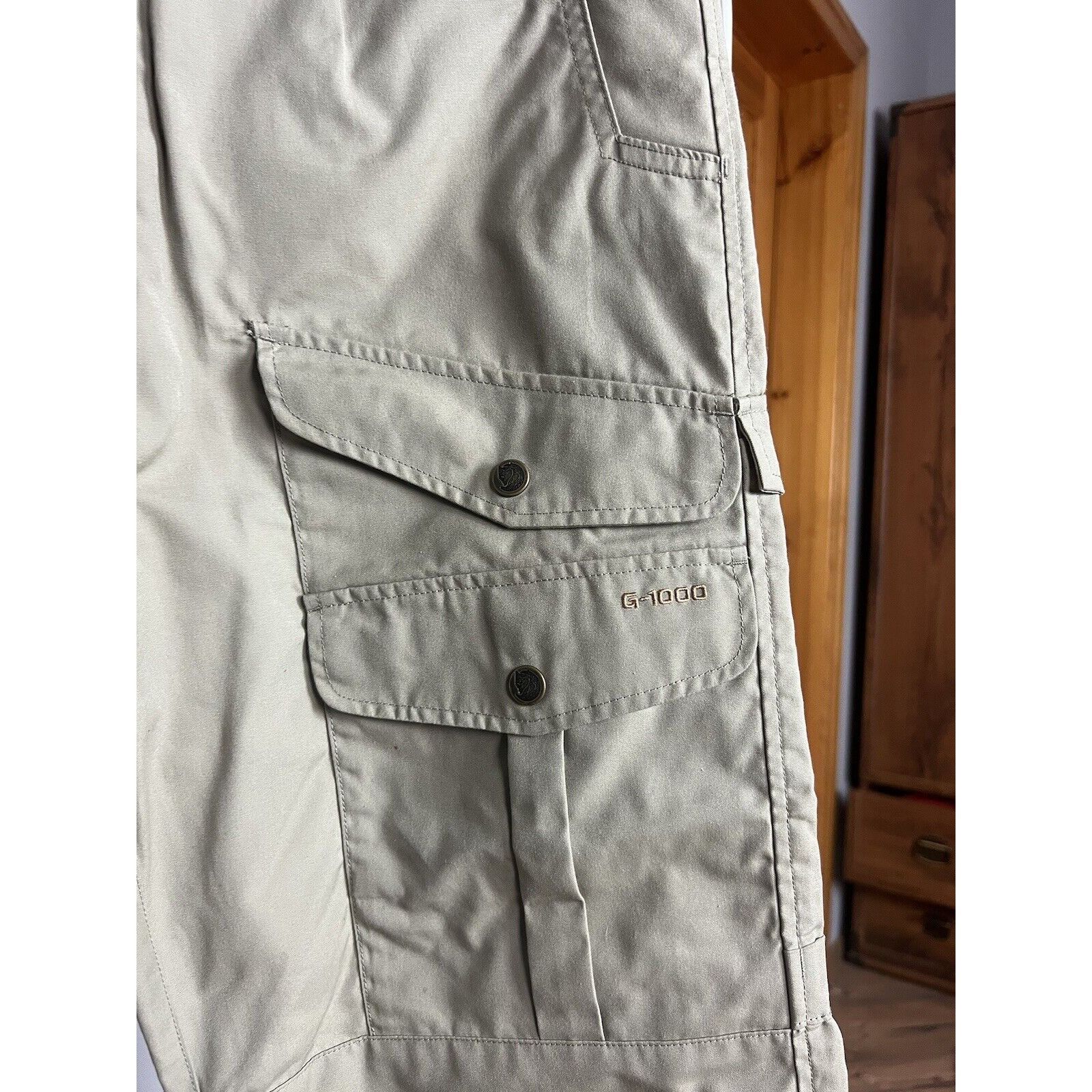 Fjallraven Fjallraven Iceland Beige G-1000 Multipocket Cargo Hiking Pan Size US 32 / EU 48 - 9 Thumbnail