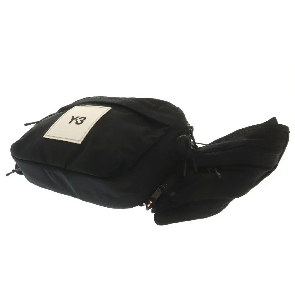 Yohji Yamamoto Yohji Yamamoto Rubber logo nylon waist bag Size ONE SIZE - 6 Thumbnail