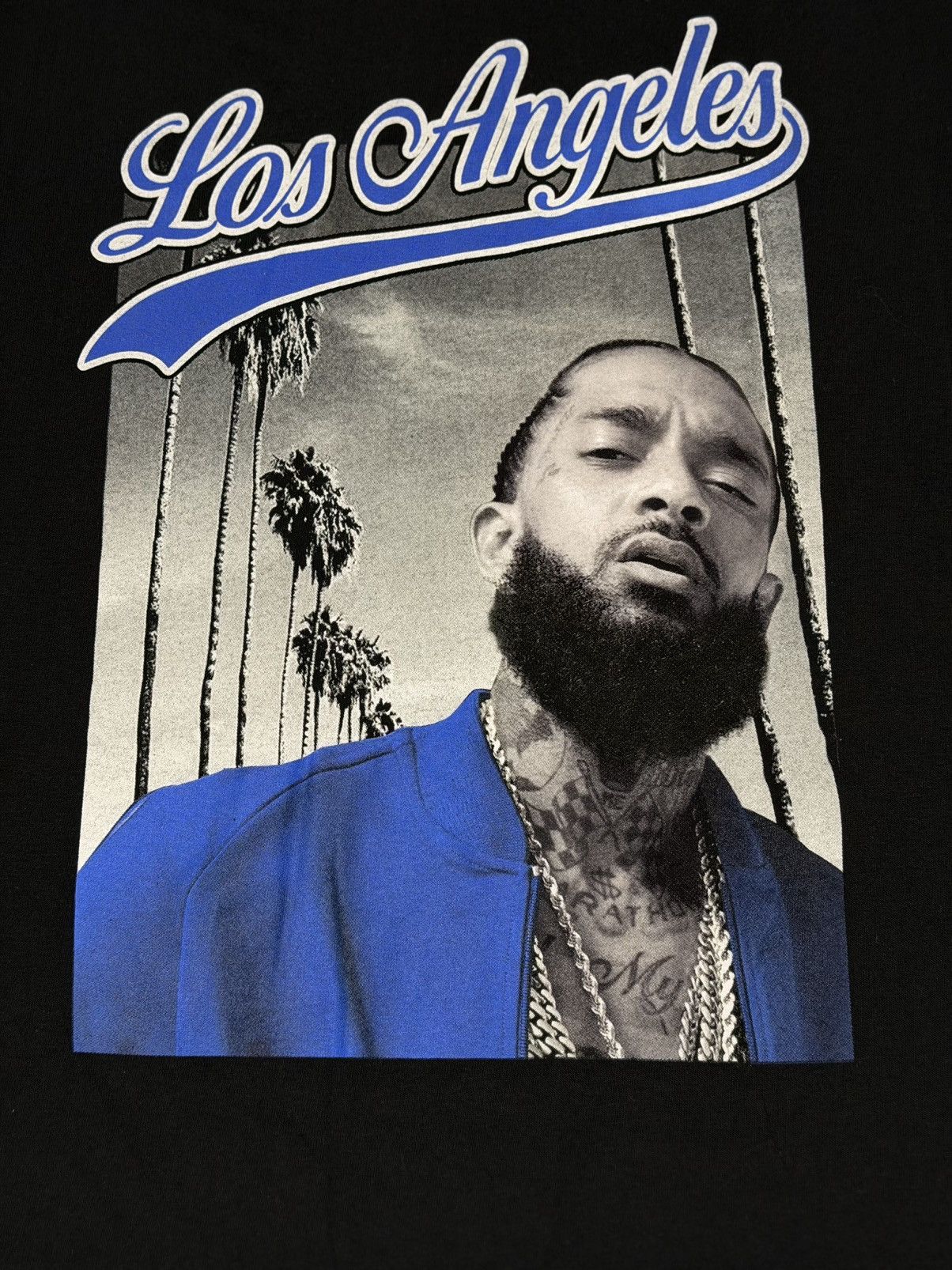 Crenshaw Nipsey Hussle Los Angeles Crenshaw Palm Trees T-Shirt XL Size US XL / EU 56 / 4 - 5 Thumbnail