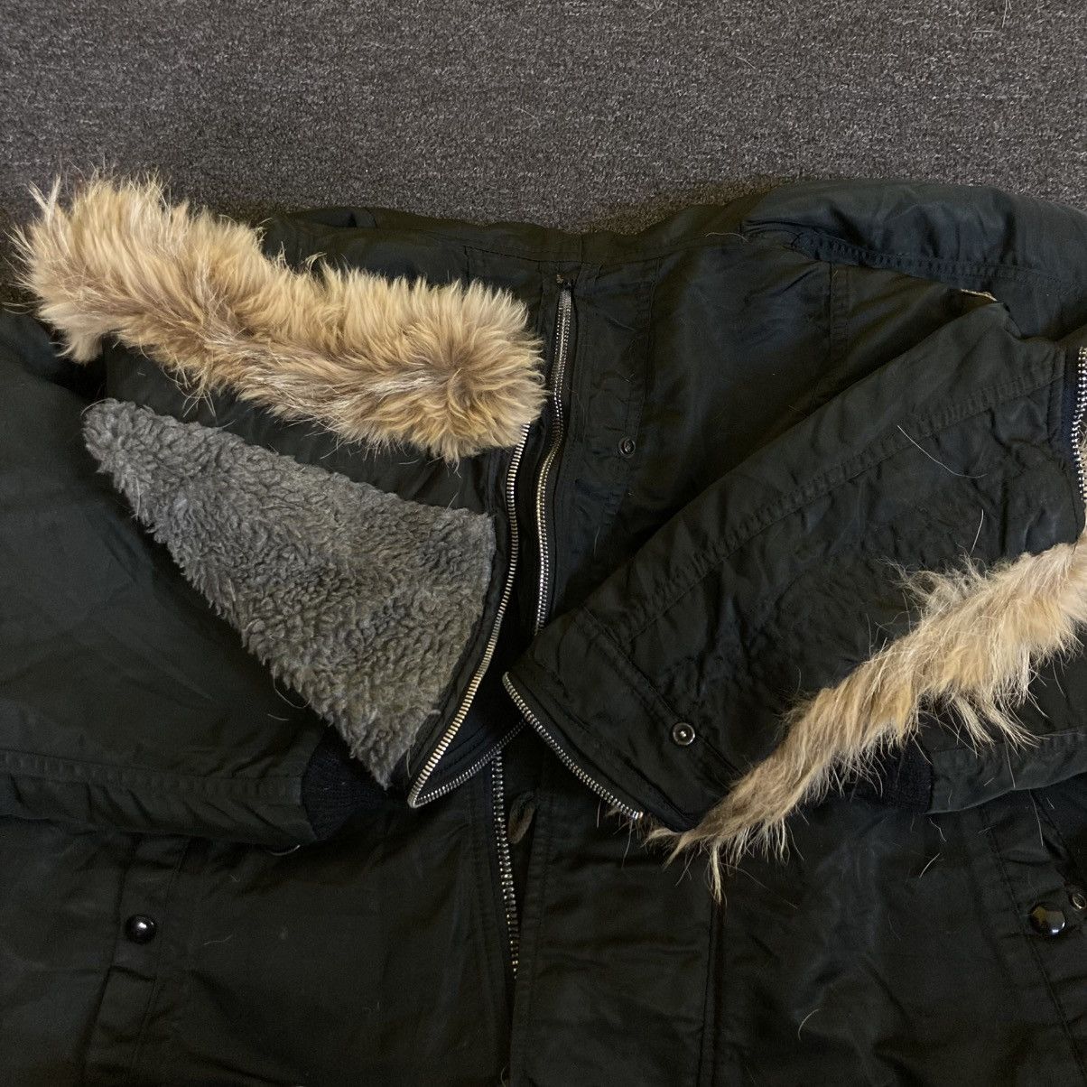I. Spiewak And Sons 🔥 VINTAGE SPIEWAK N-2B ATTACH FLIGHT BOMBER JACKET Size US XL / EU 56 / 4 - 12 Thumbnail