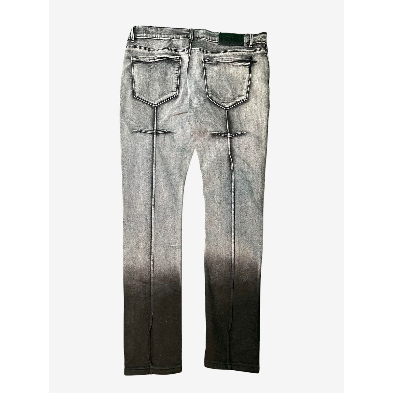 Rta RTA "Stone Grey" Light Wash Jeans Size US 36 / EU 52 - 2 Thumbnail