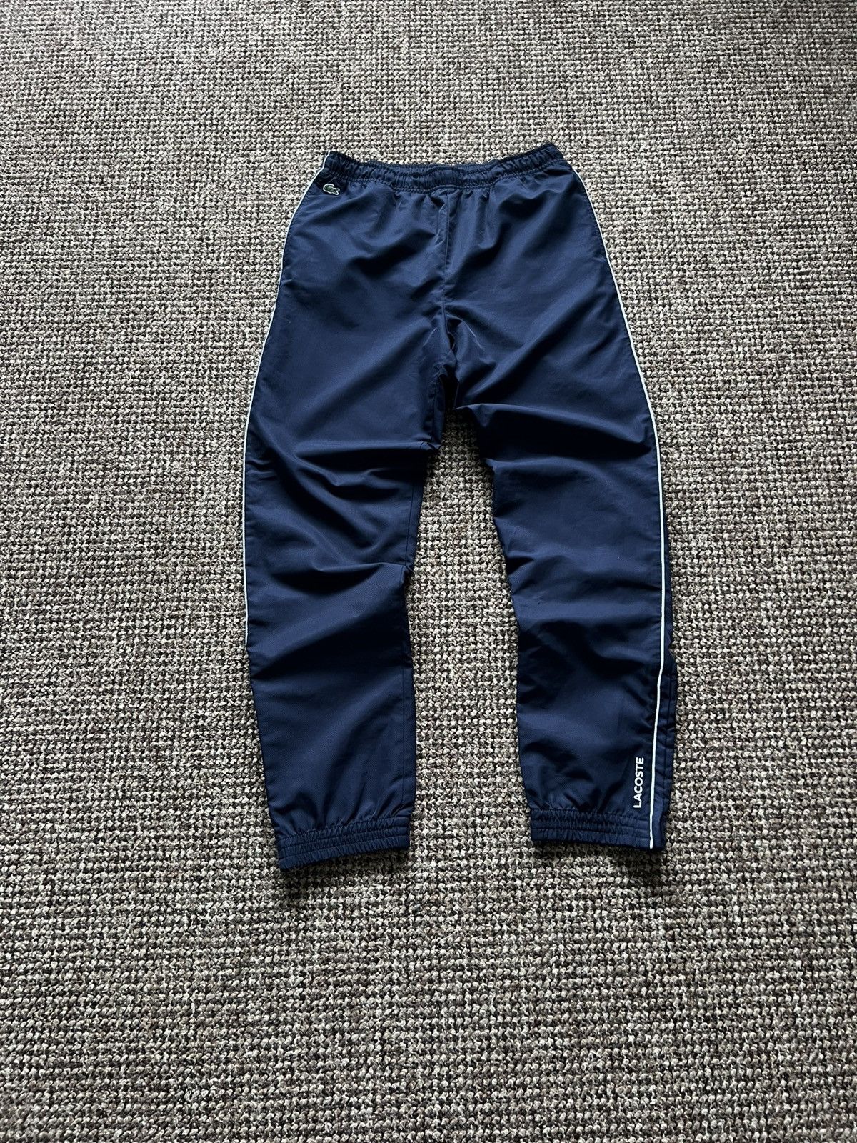 Lacoste Vintage Lacoste Track Pants Sportswear Size S Drill Size US 30 / EU 46 - 2 Thumbnail