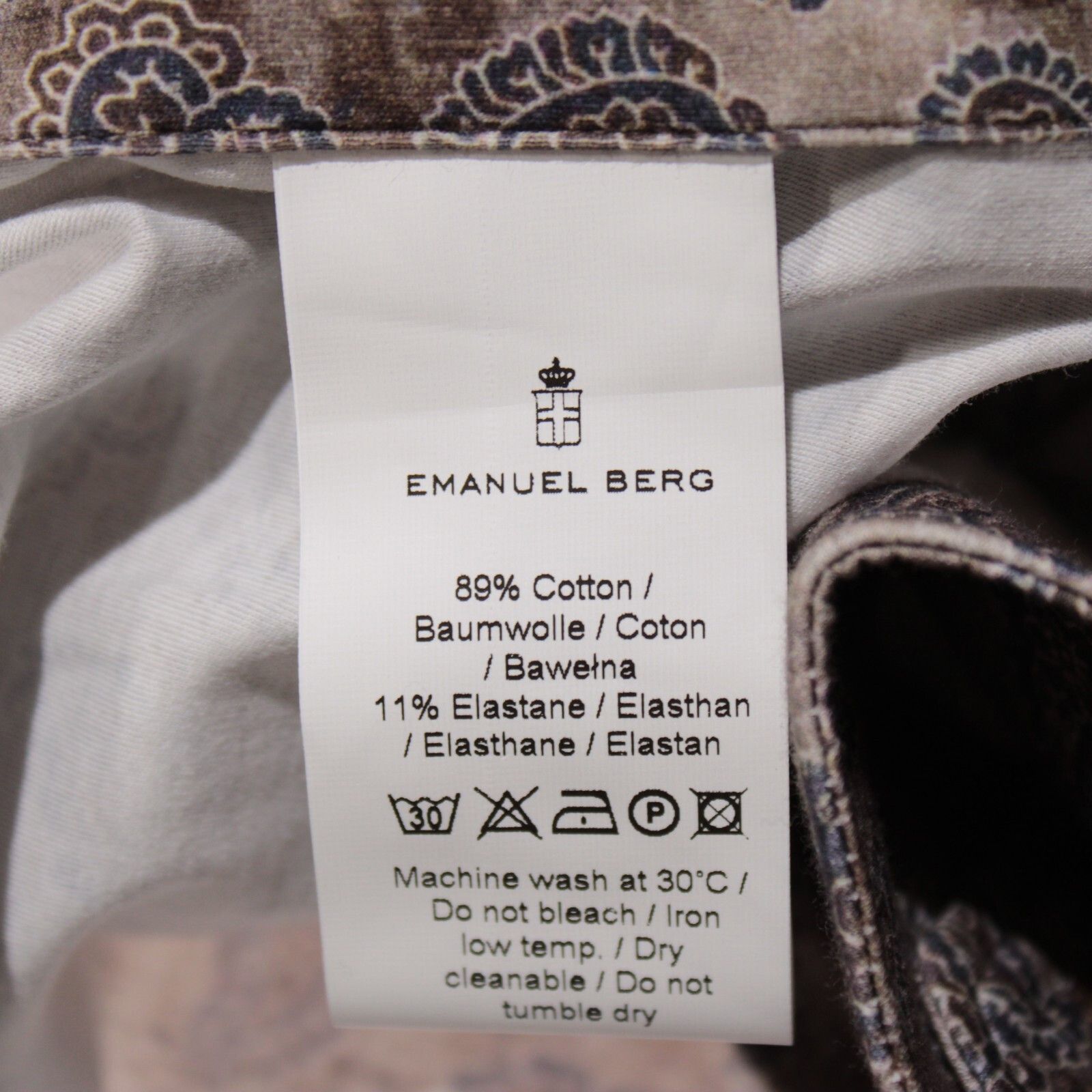Other Emanuel Berg New with tags Shirt Size L US In Brown Size US L / EU 52-54 / 3 - 9 Thumbnail