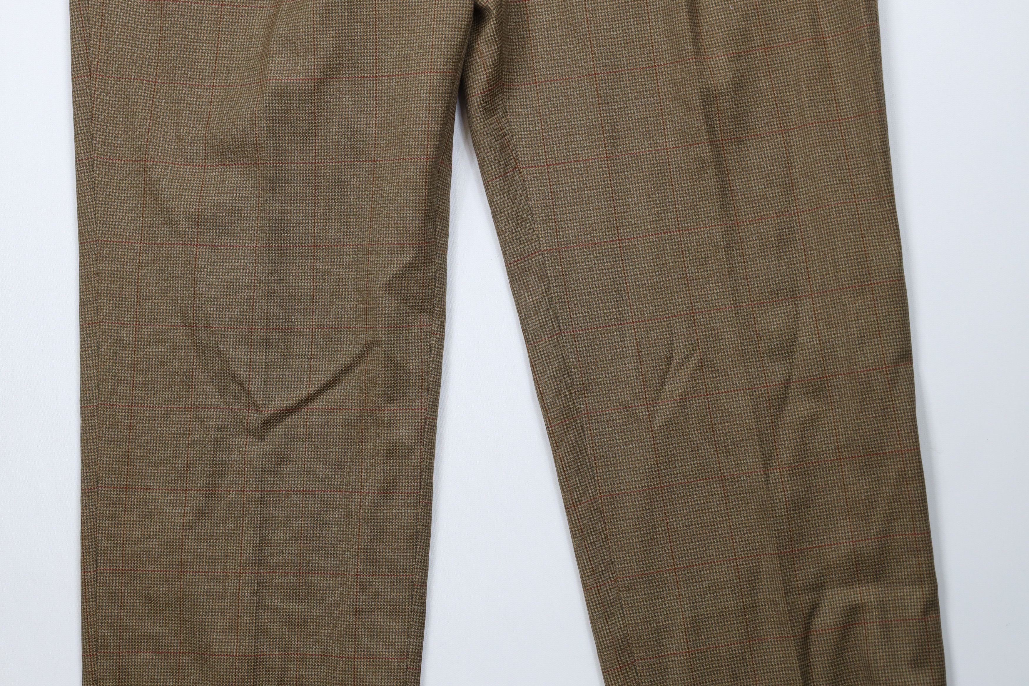 Tommy Hilfiger Vintage 90s Tommy Hilfiger Plaid Wide Leg Chino Pants Size US 36 / EU 52 - 3 Thumbnail