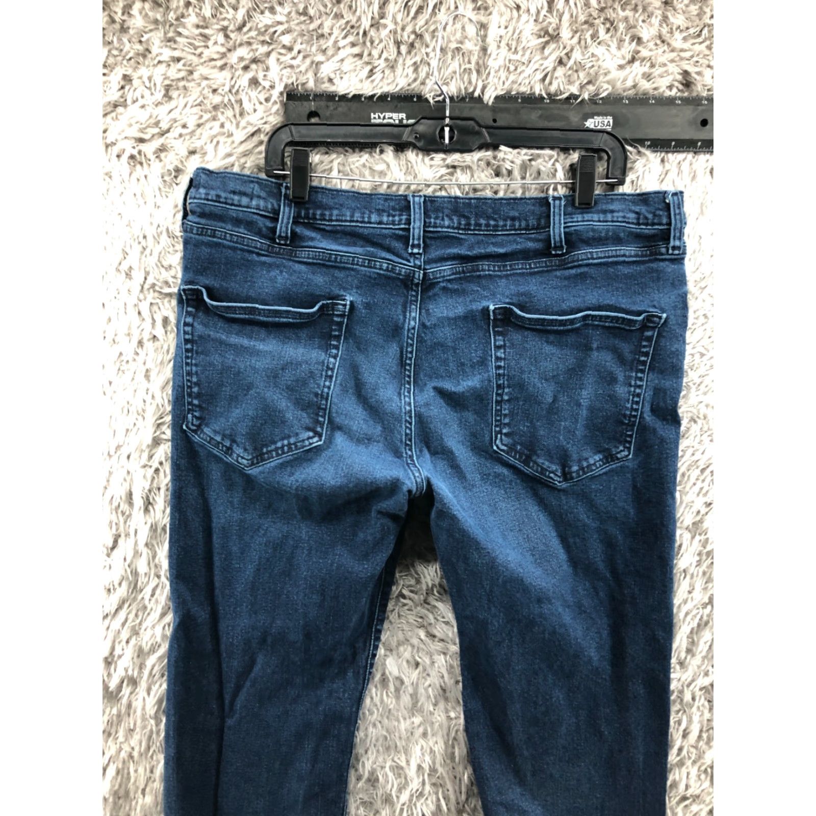 Vintage Goodthreads Jeans Size 40x28 Men's Straight Mid Rise Medium Wash Blue Size US 40 / EU 56 - 6 Thumbnail