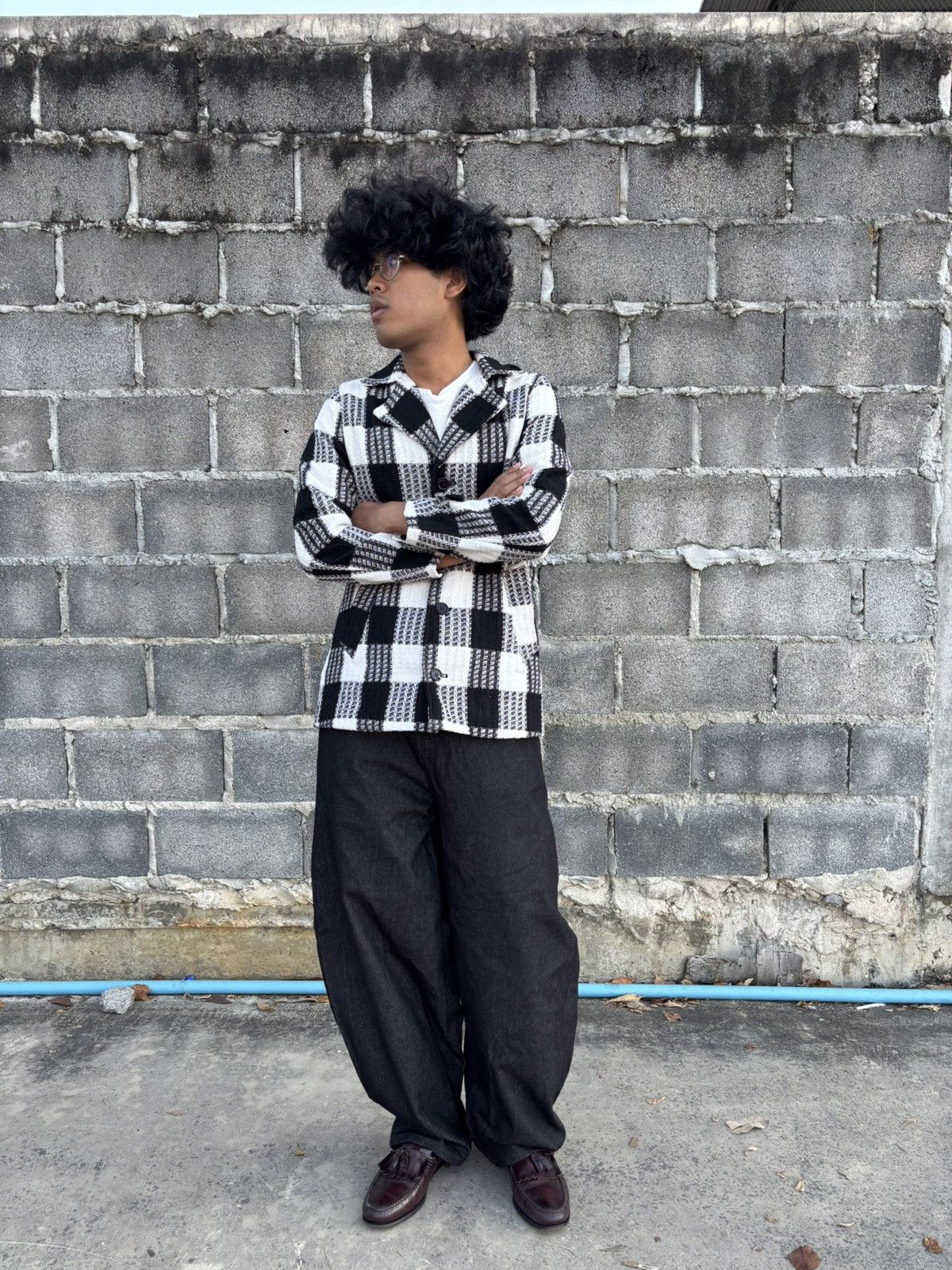If Six Was Nine F.U.I Button Jacket Knitwear Size US M / EU 48-50 / 2 - 11 Thumbnail