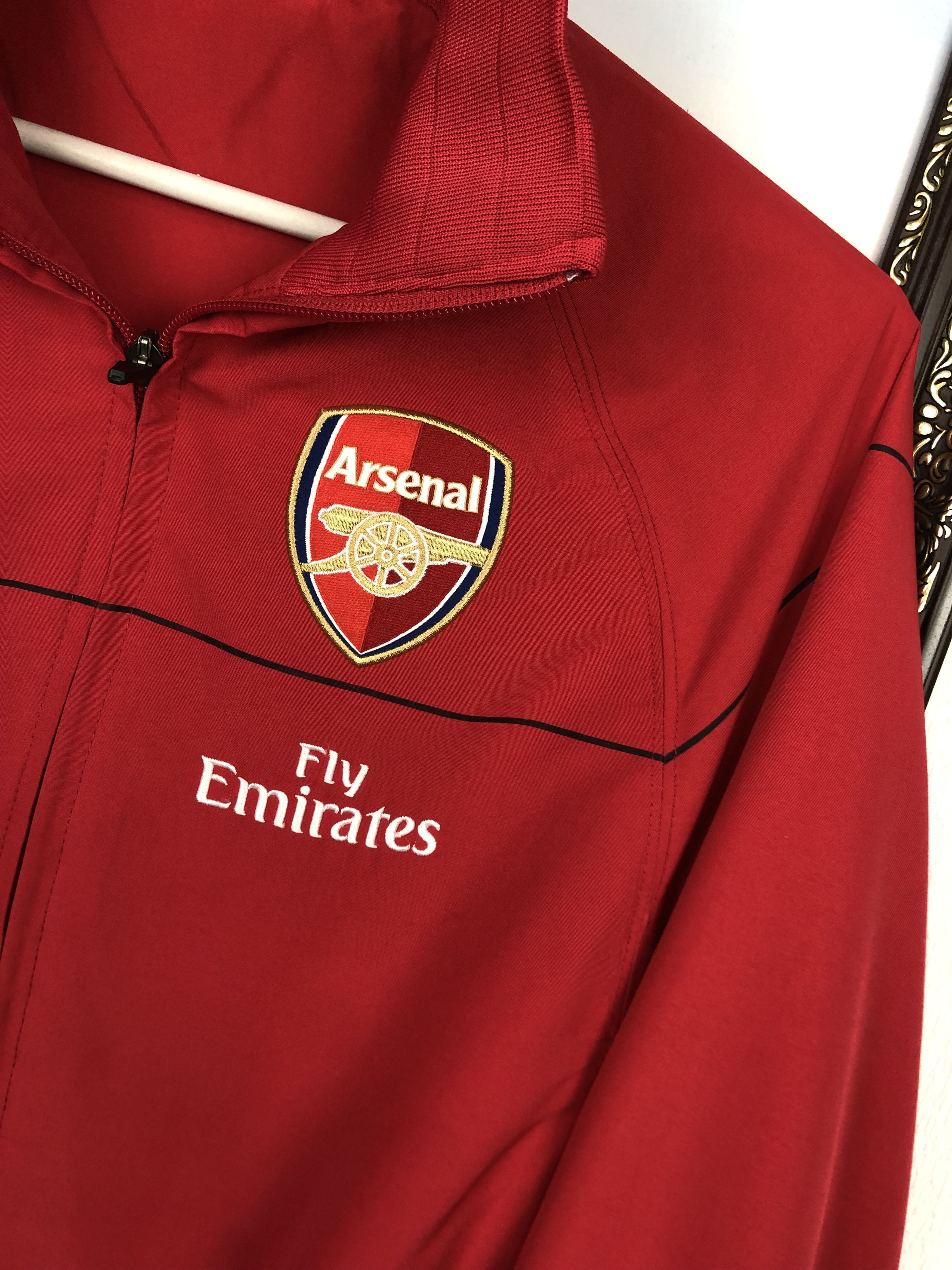 Nike Vintage Nike Arsenal Football Jacket Soccer Track Top Size US S / EU 44-46 / 1 - 3 Thumbnail