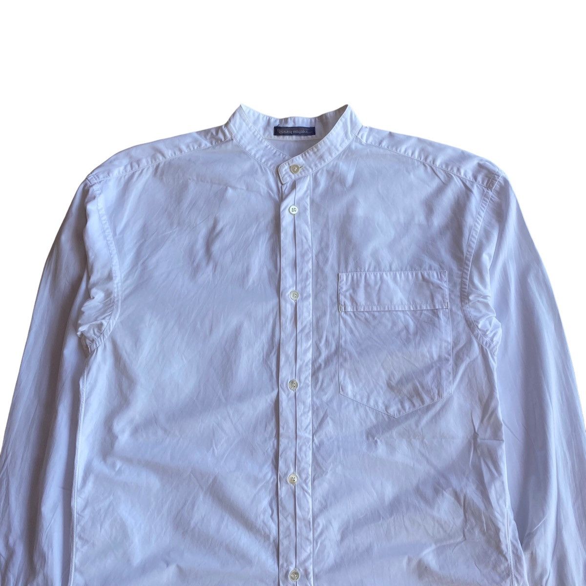 Issey Miyake Men White Shirts