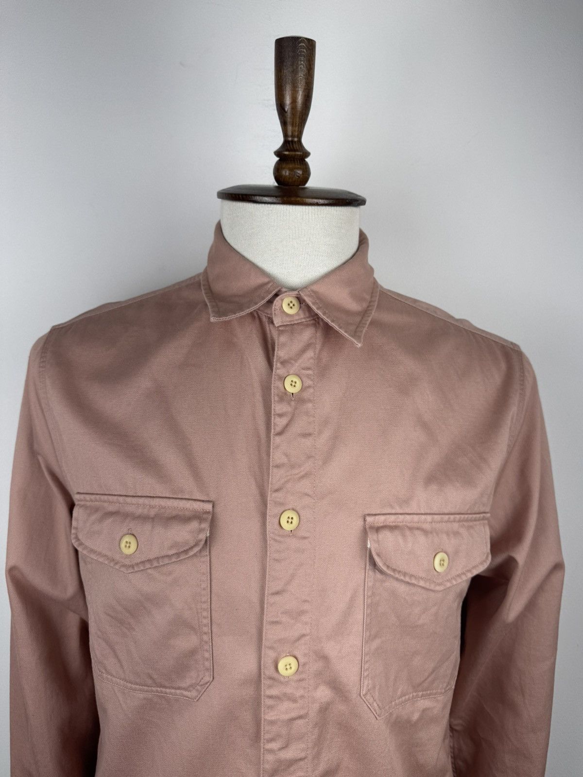 Japanese Brand Men’s John Lewis Long Sleeve Button Down Shirt Size M Size US M / EU 48-50 / 2 - 2 Thumbnail