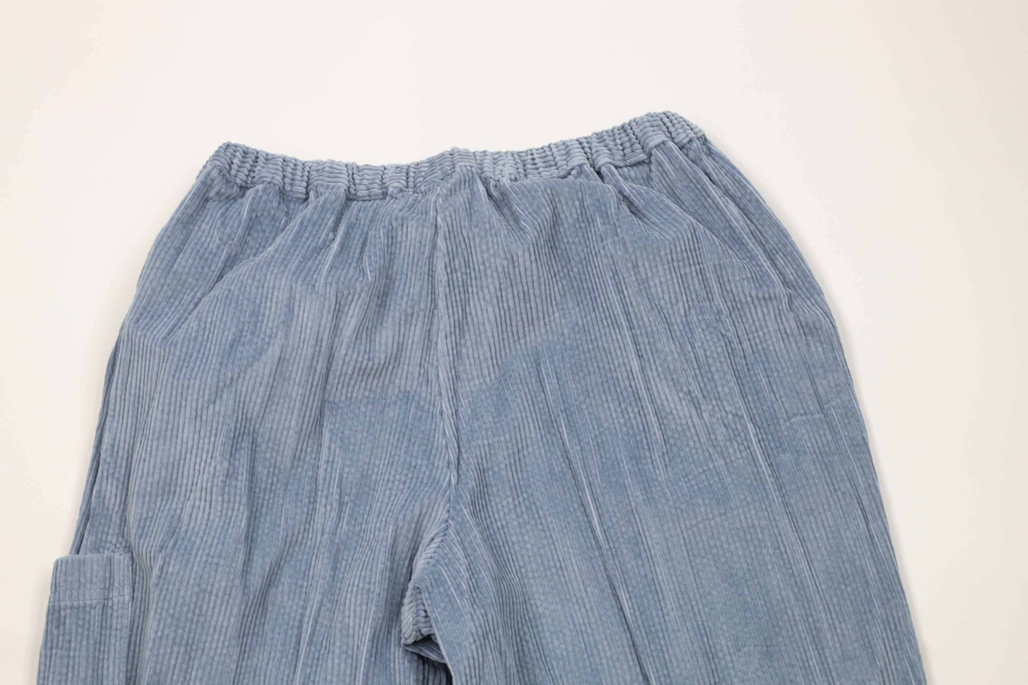 Vintage Deadstock Vintage 90s Streetwear Wide Leg Corduroy Pants Size 28" / US 6 / IT 42 - 13 Thumbnail