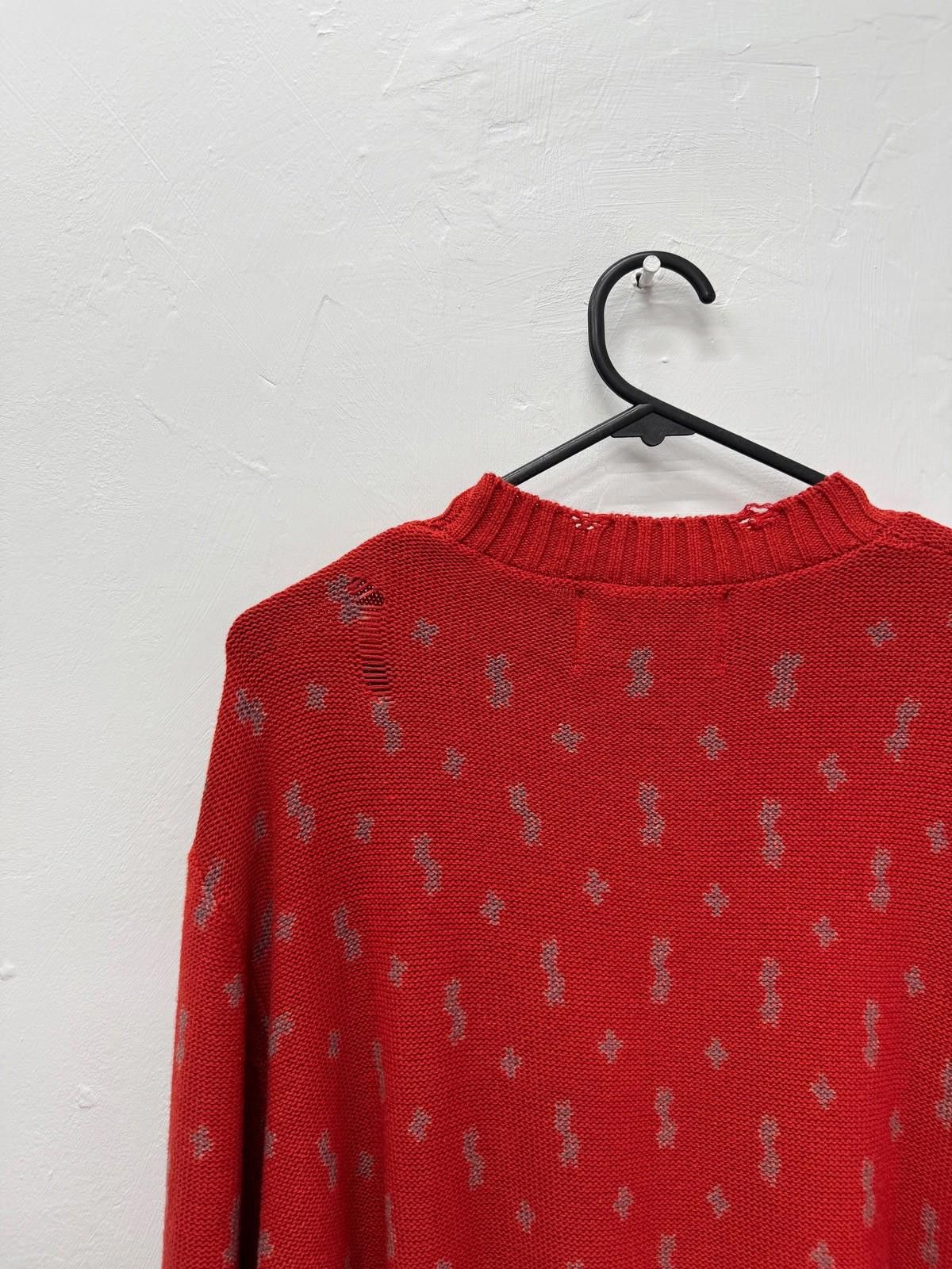 Ksubi new Ksubi mens knit crew jumper all star torch red medium m Size US M / EU 48-50 / 2 - 6 Thumbnail