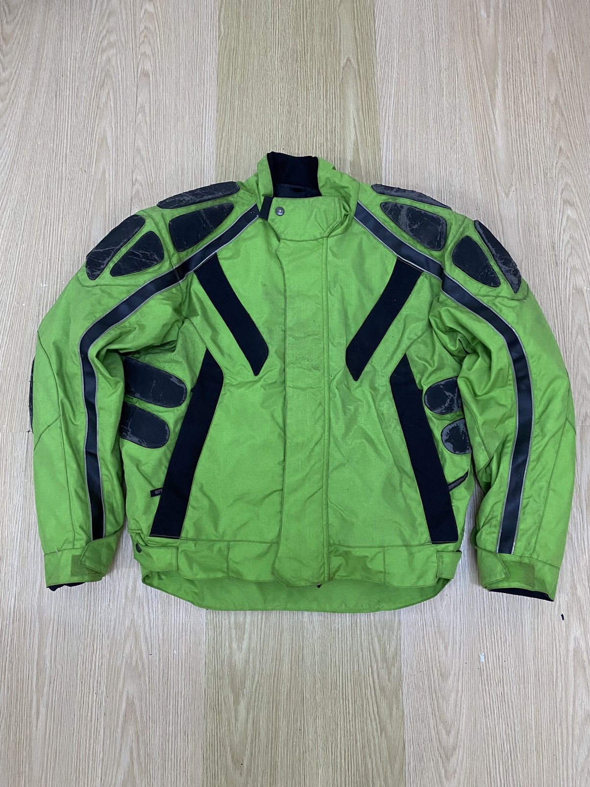 Japanese Brand Forza International Patch Leather Motorcycle Hear Jacket Size US L / EU 52-54 / 3 - 1 Thumbnail