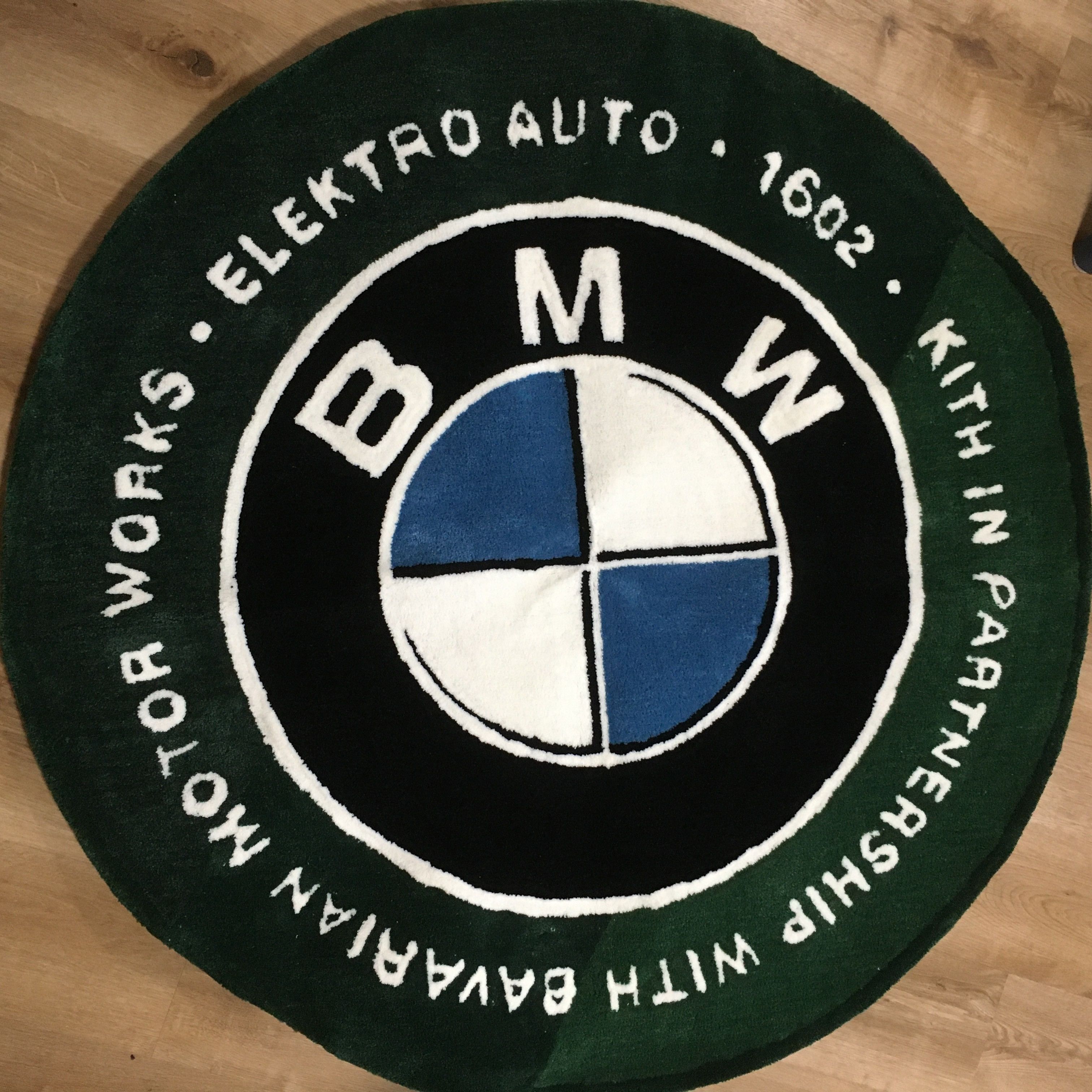 BMW × Kith Kith for BMW Roundel Rug Size ONE SIZE - 3 Thumbnail