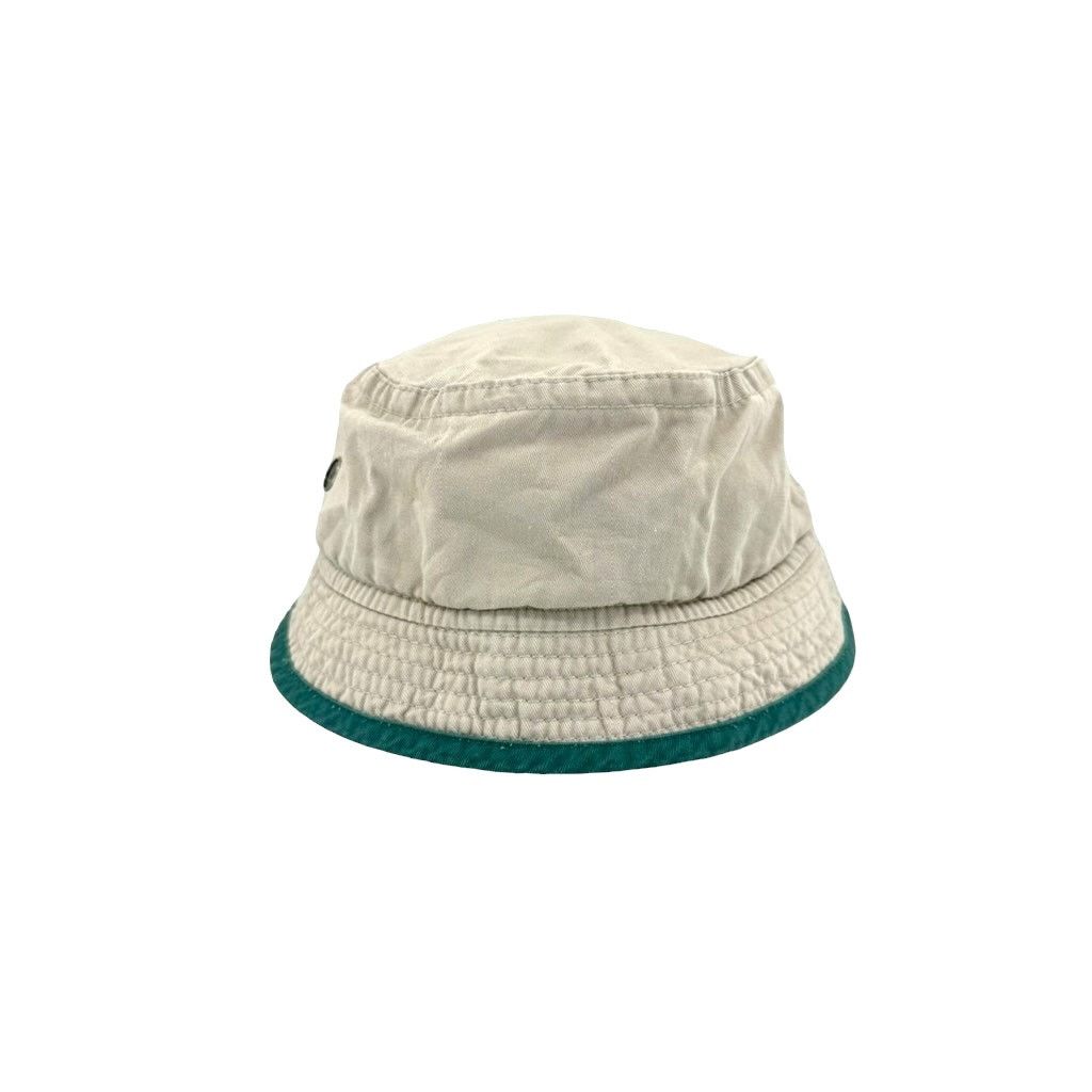Vintage 1990's Headshots KC Caps Khaki Bucket Hat Size ONE SIZE - 1 Thumbnail